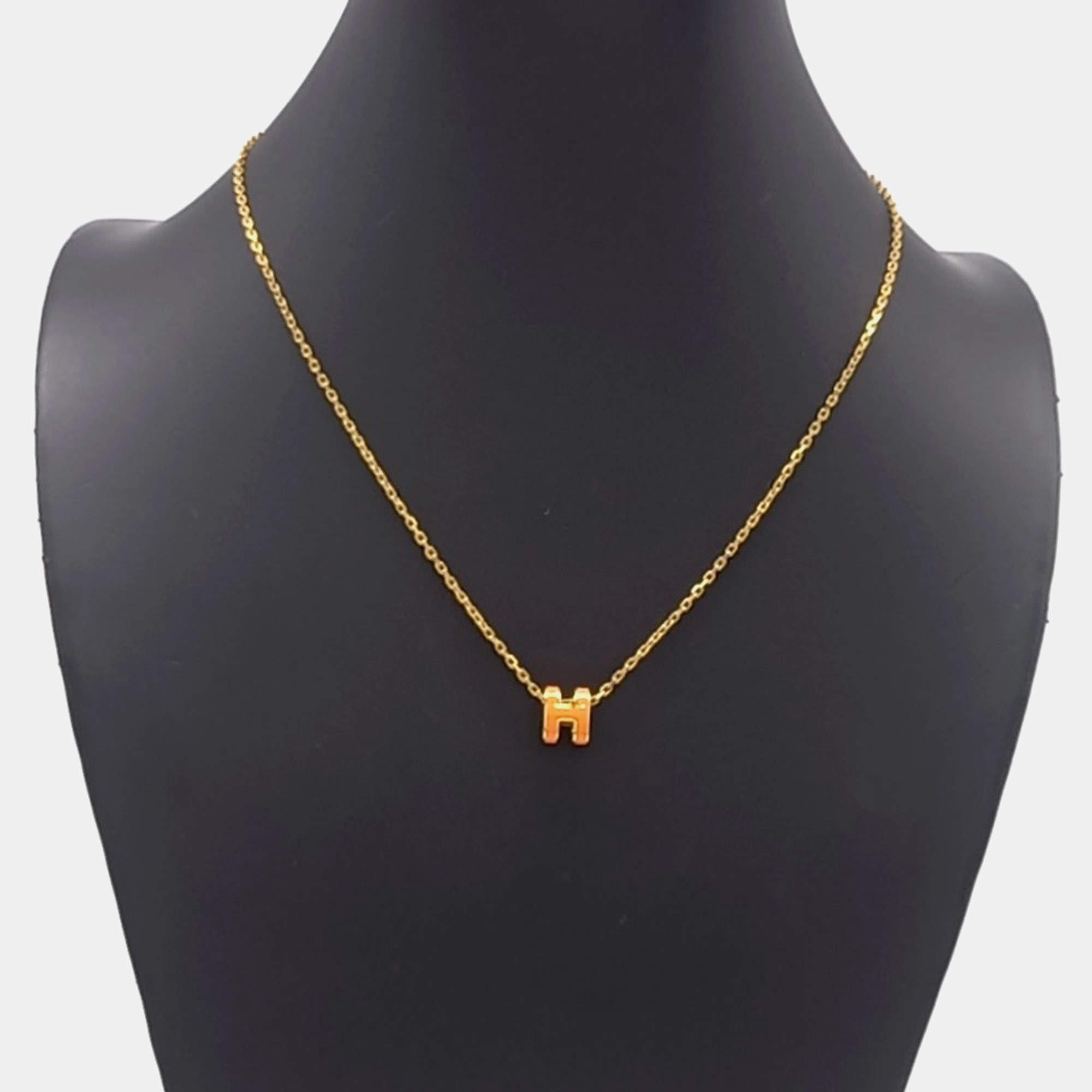 Pre Owned Hermès Pop H Mini Necklace