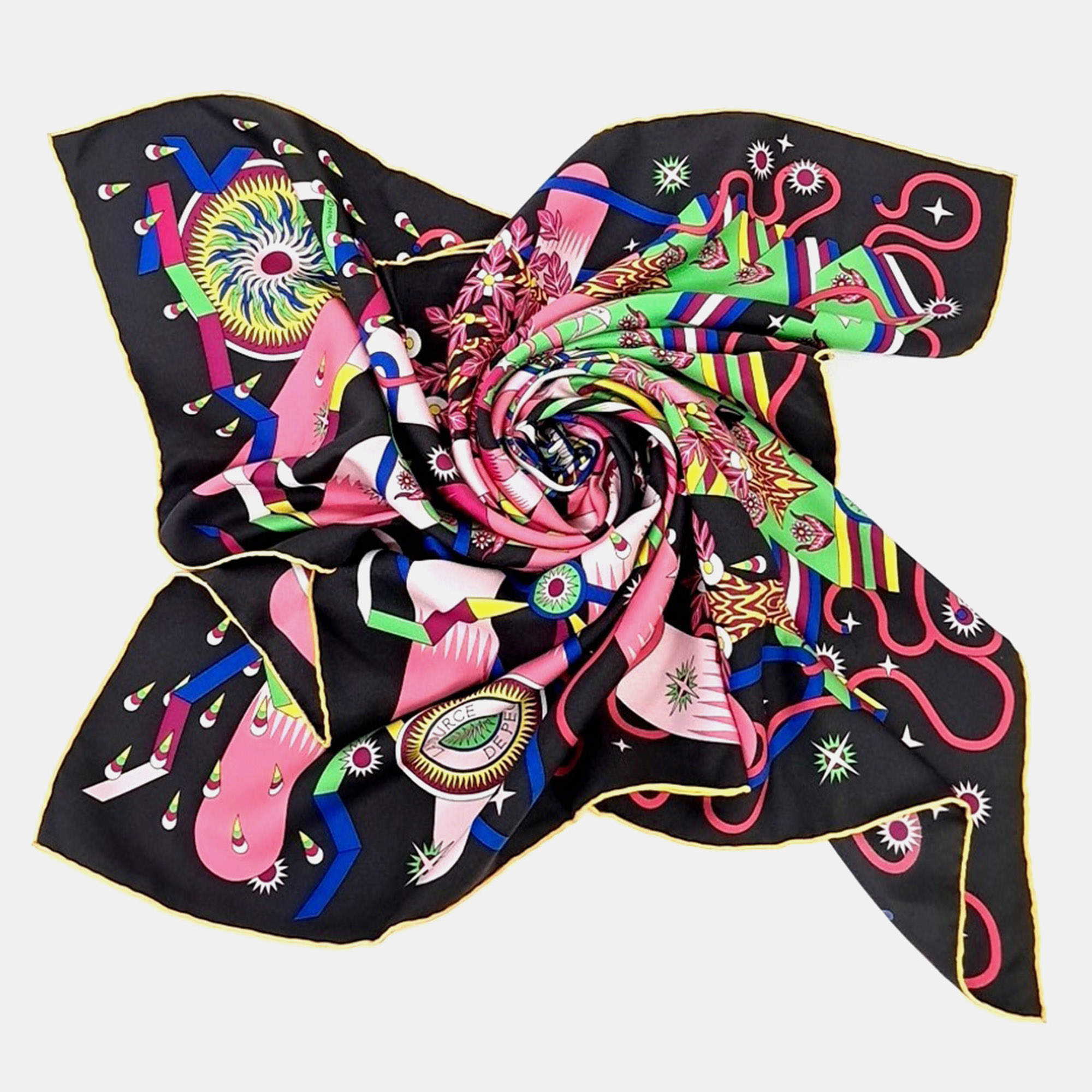 Pre Owned Hermès Silk Scarf