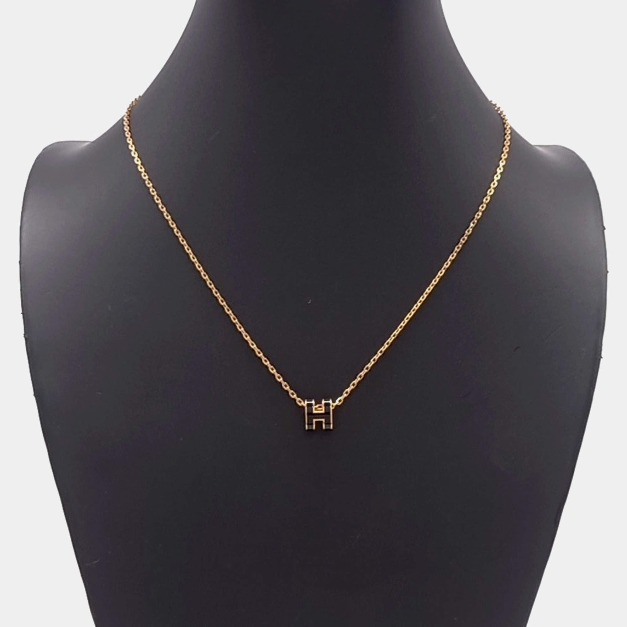 Pre Owned Hermès Pop H Mini Necklace