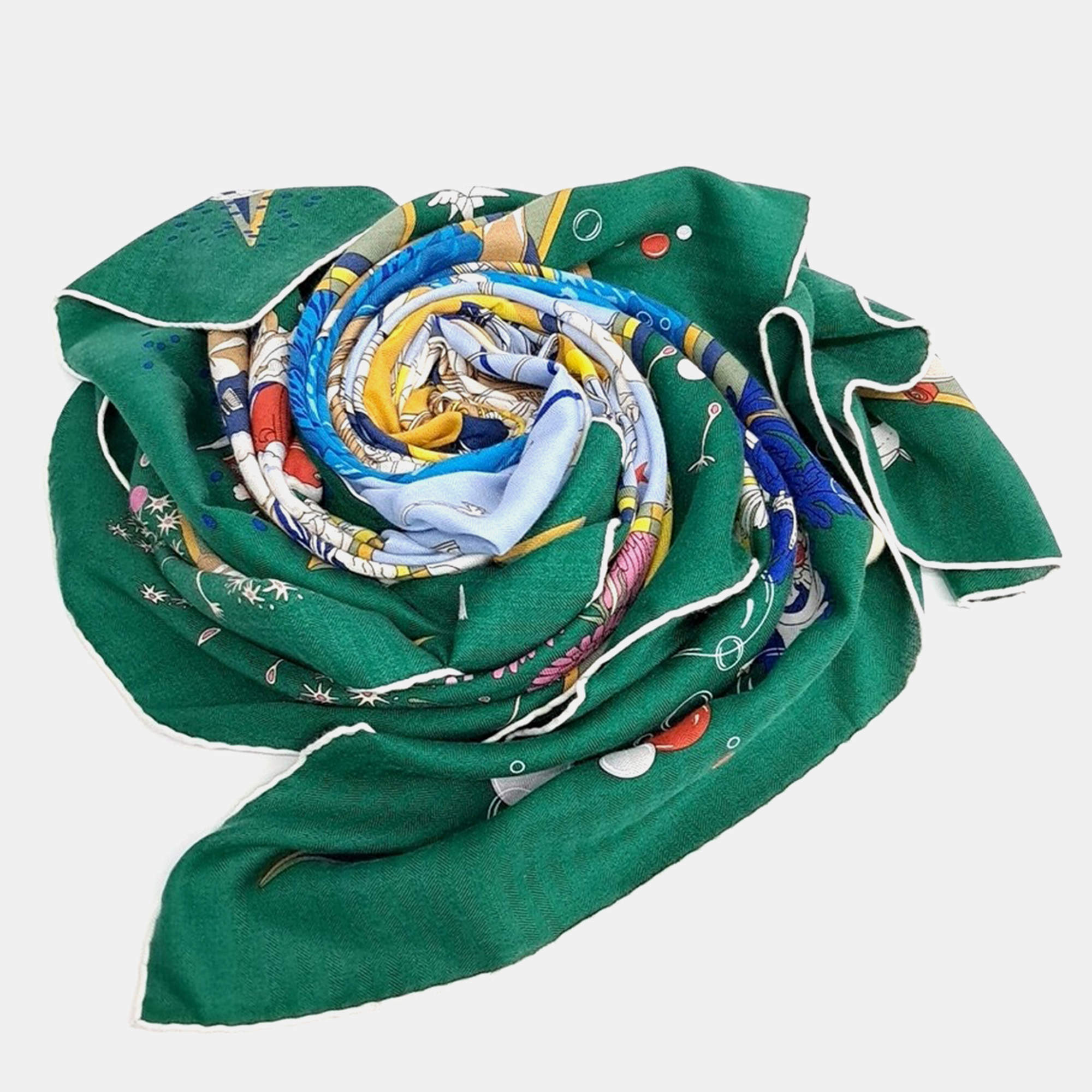 Pre Owned Hermès Cashmere scarf and shawl