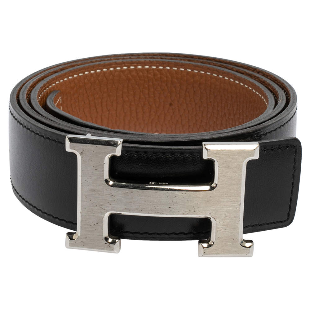 Hermes Constance Reversible Belt - 33 / 85 (SHG-Am3Lal) – LuxeDH