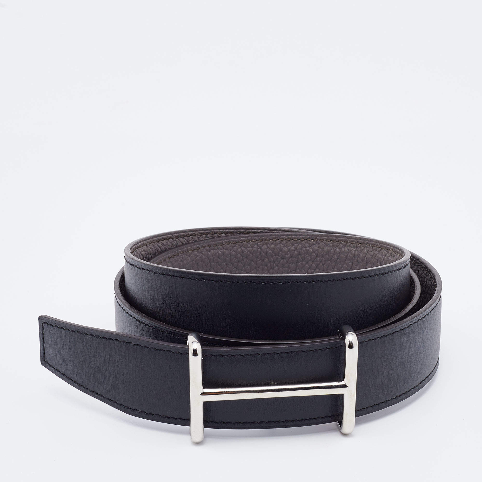 HERMES ブラック ベルト 75 brandbayshop_v0083561500