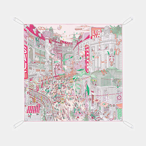  Hermès Scarf Display System