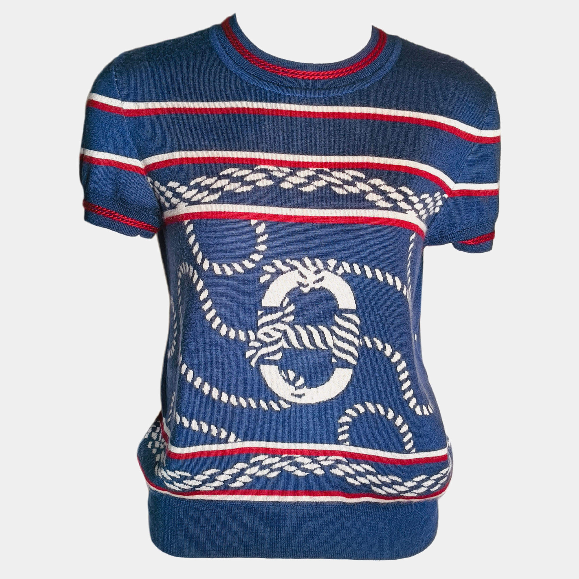 Pre Owned Hermes Blue Top IT 40