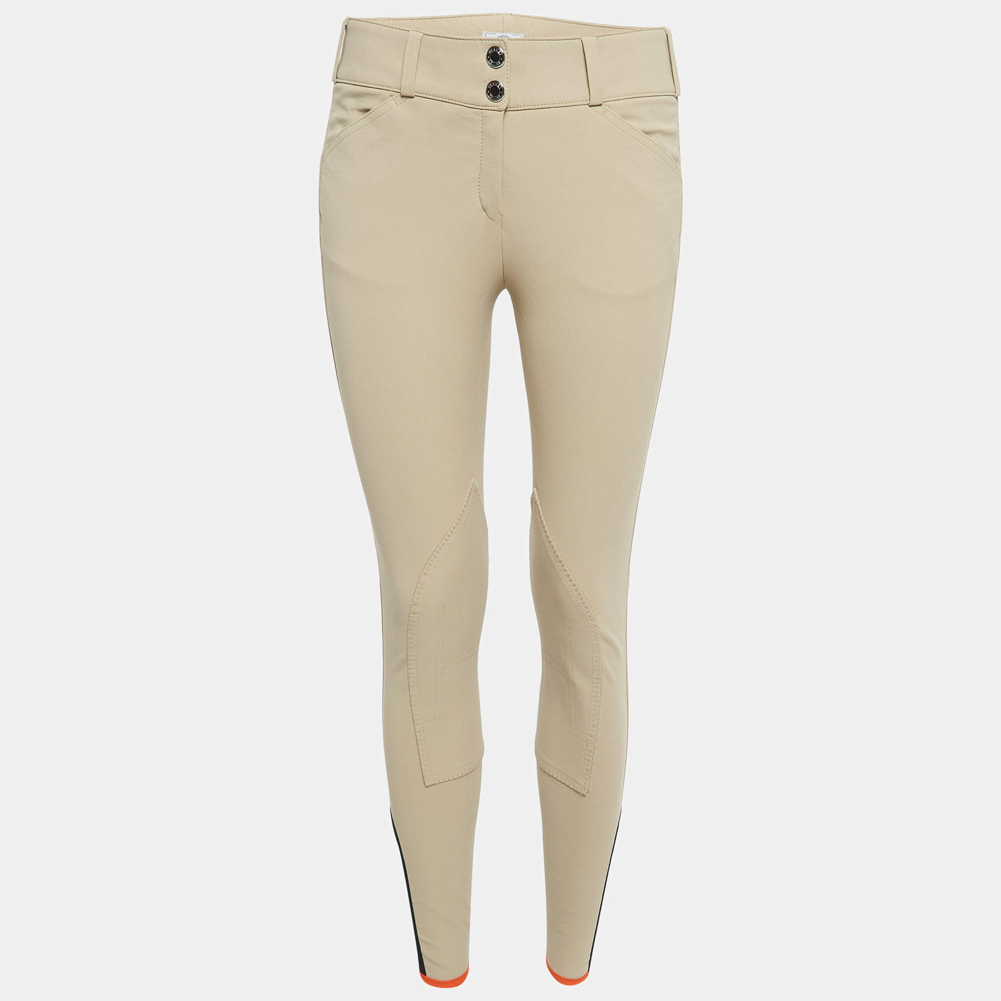 Pre Owned Hermès Beige Cotton Blend Swing Dressage Breeches M