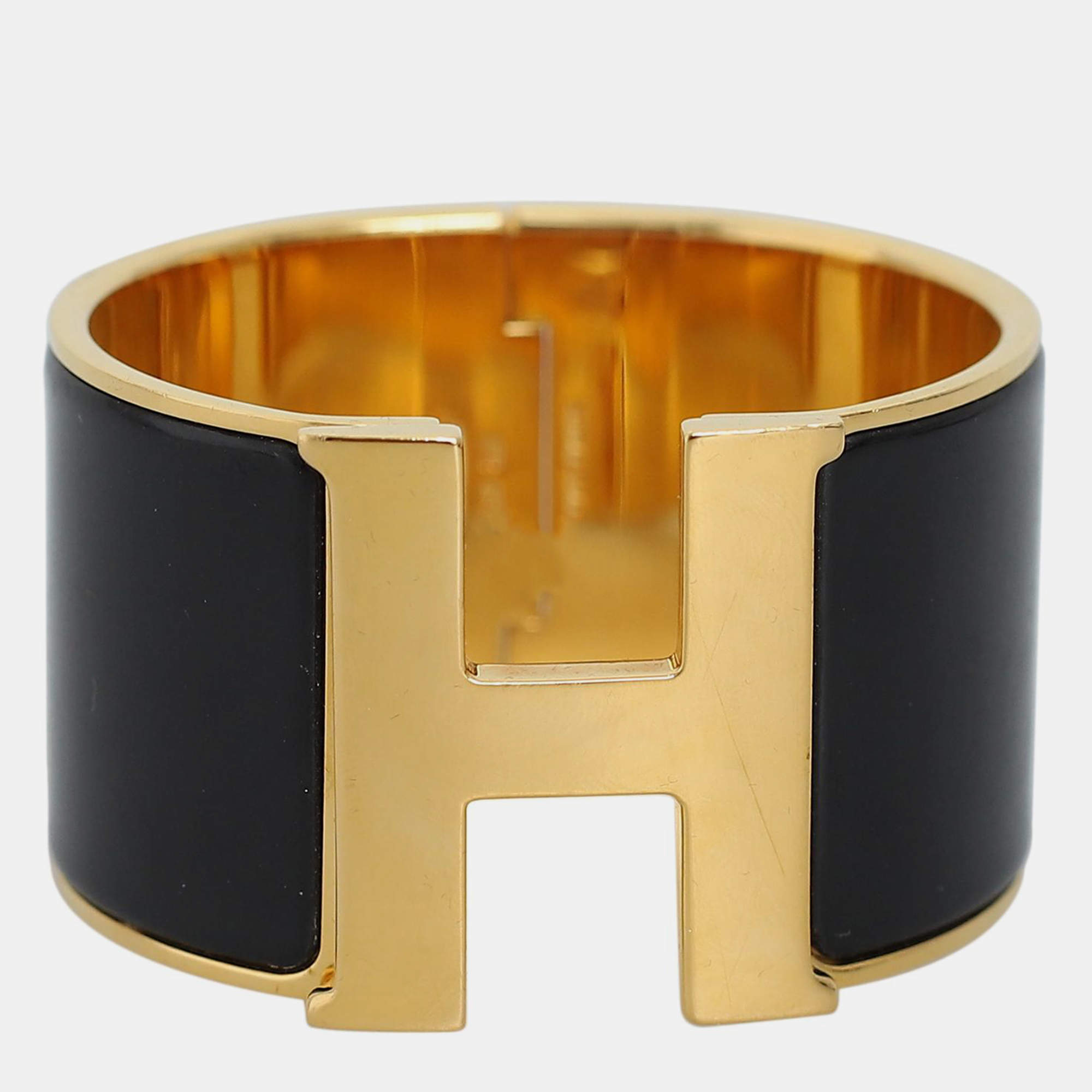 Hermes Extra Wide Clic H Bracelet