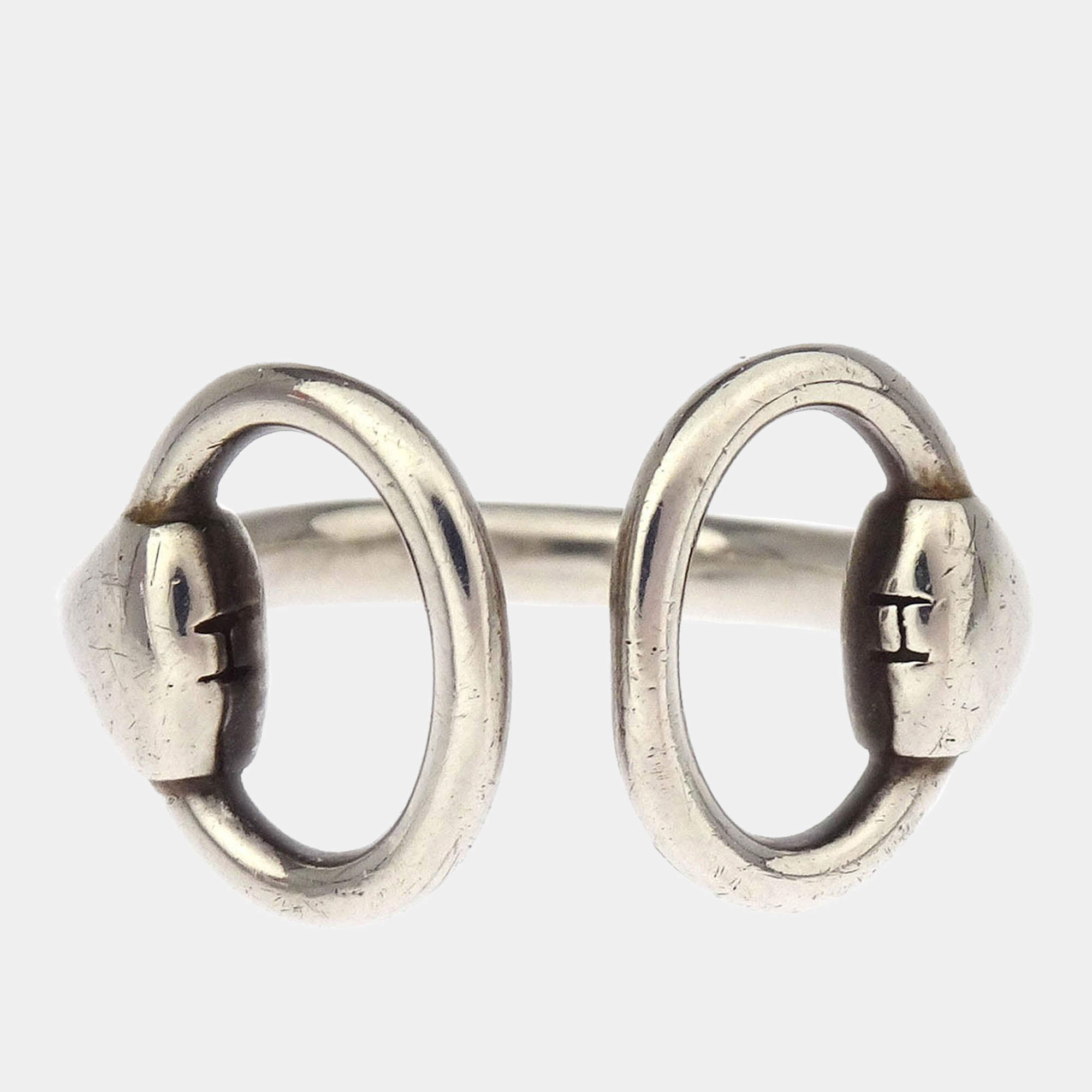 Pre Owned Hermes Ring Nausicaa SV925 Silver #51