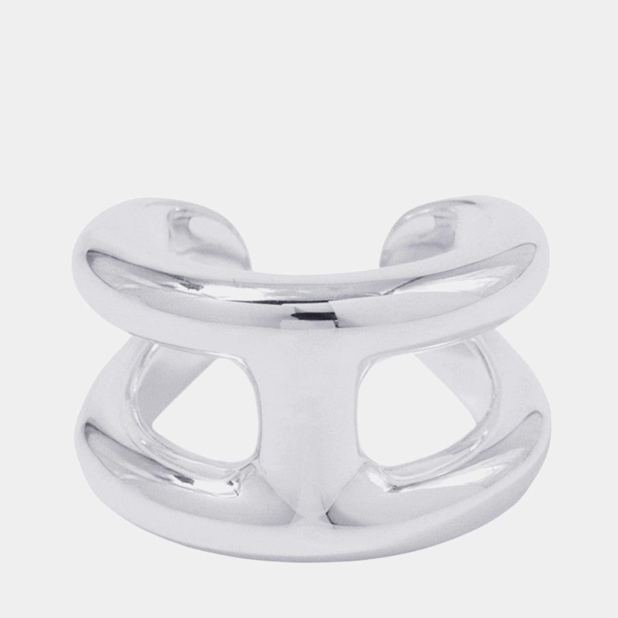 مملوكة مسبقًا Hermes Osmoz Ring Pm Size Pm/49/#9 Sv925