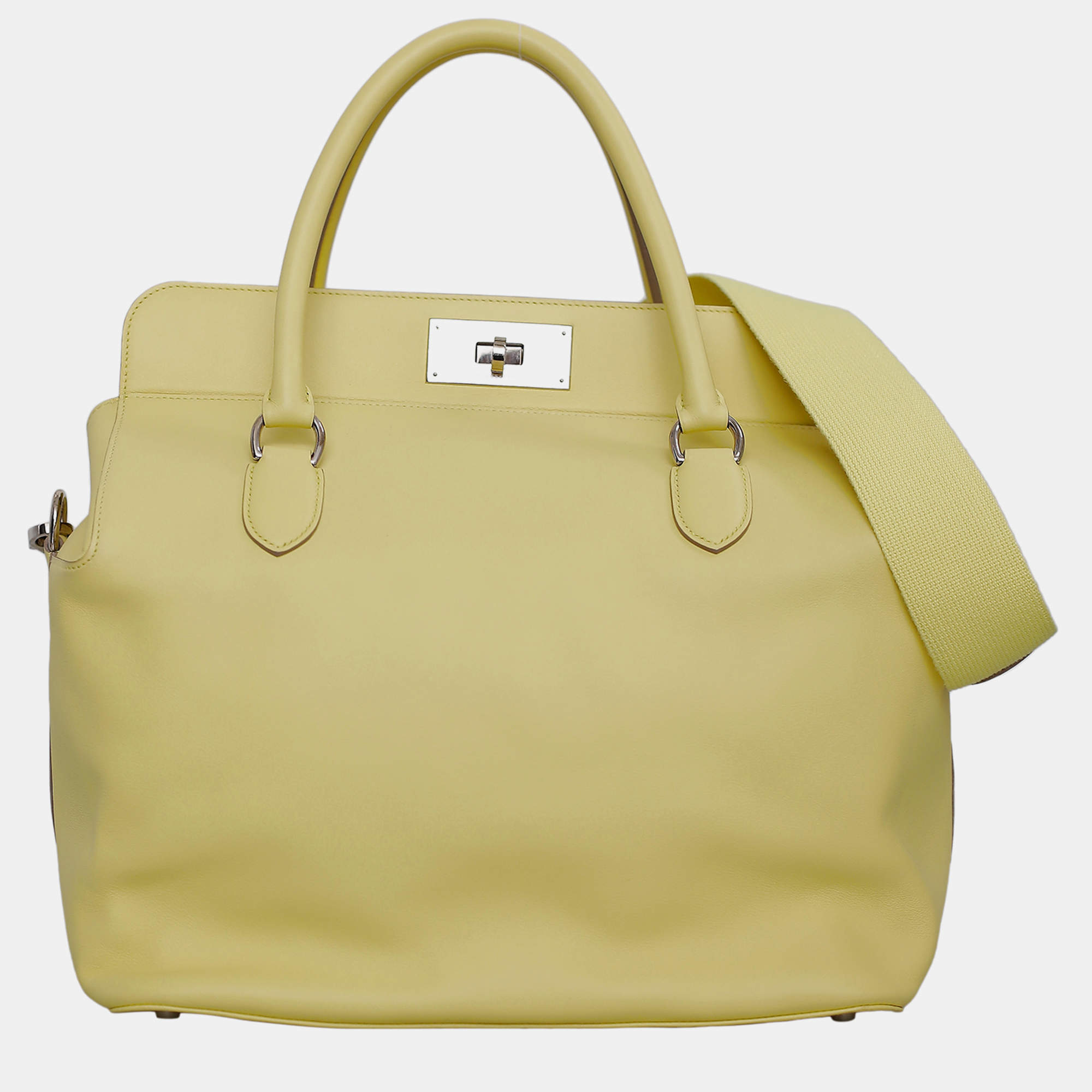 Hermes Souffre Swift Leather Toolbox 33 Bag