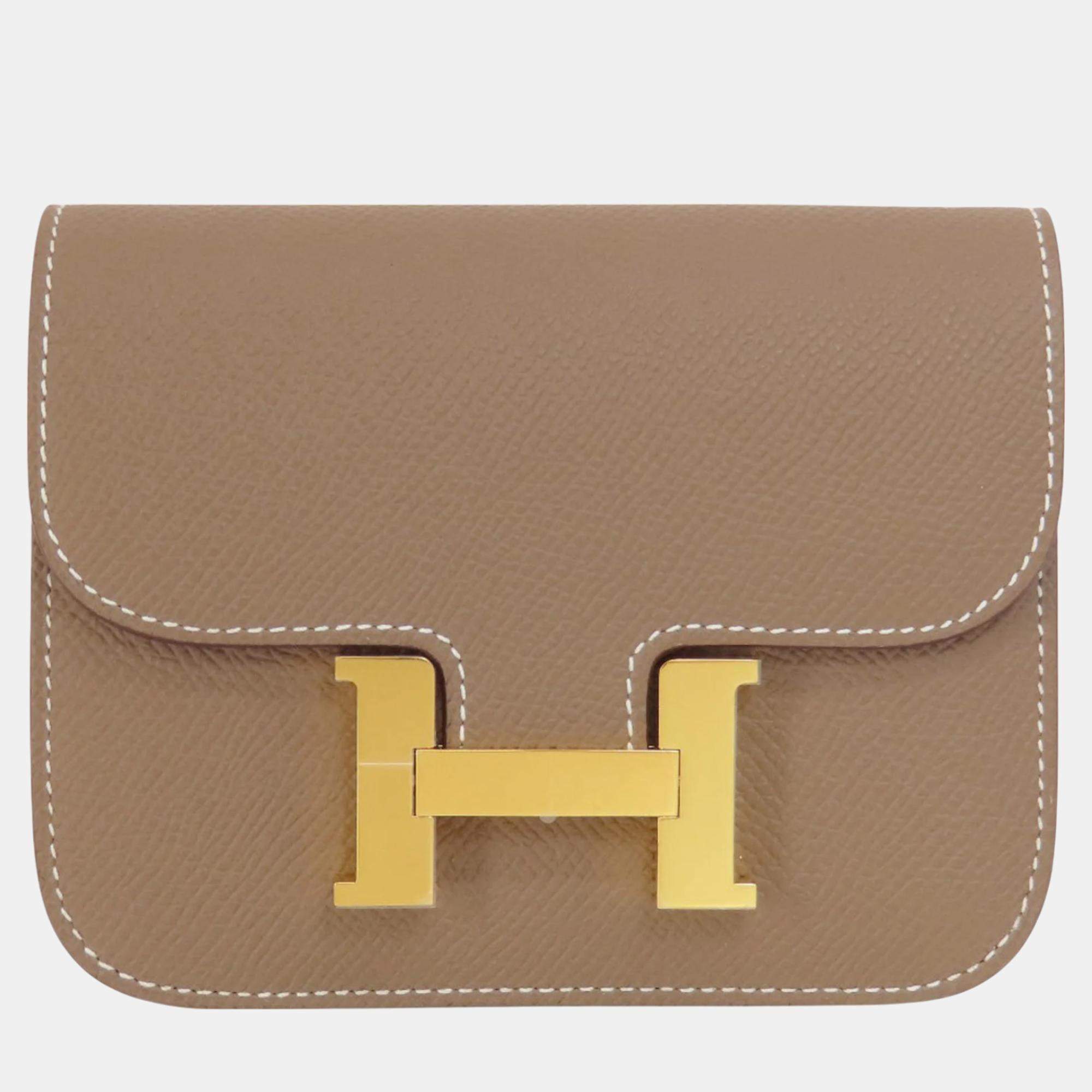 Hermes Etoupe Epson Constance bag