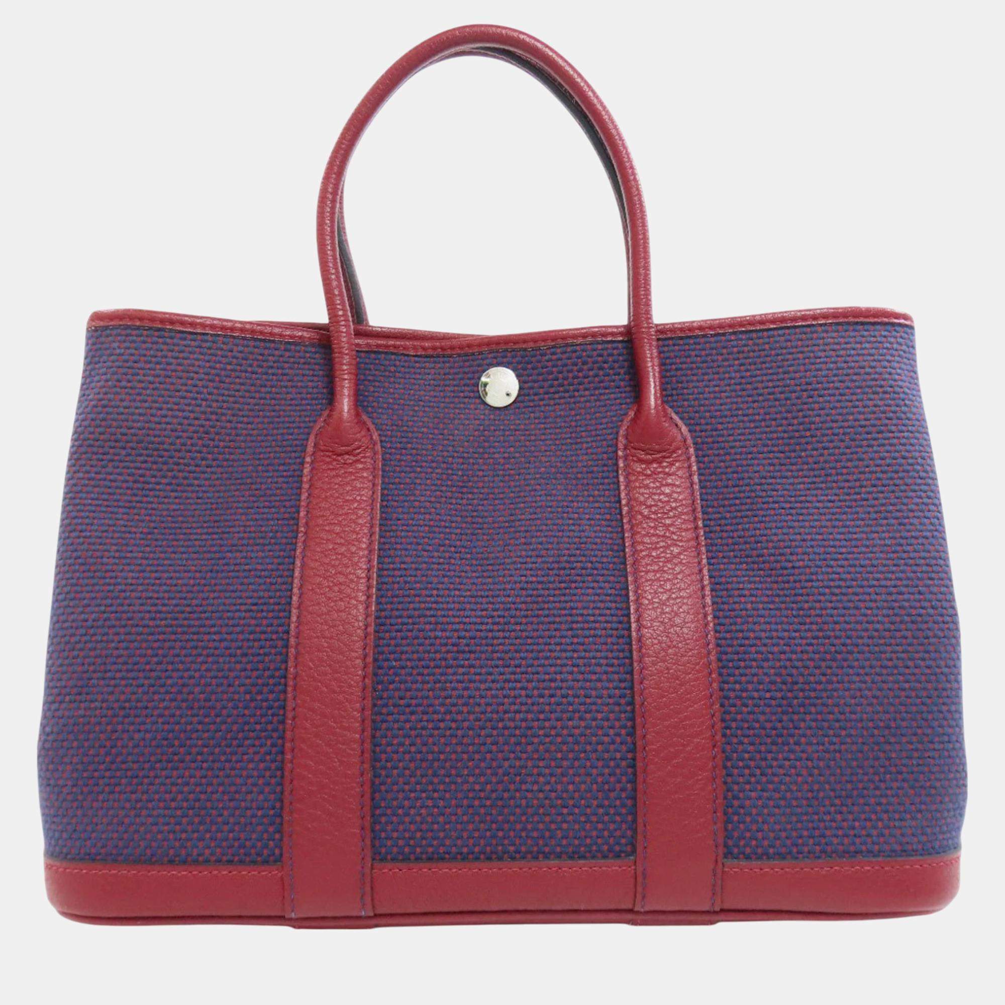 Hermes Toile H Garden TPM Handbag