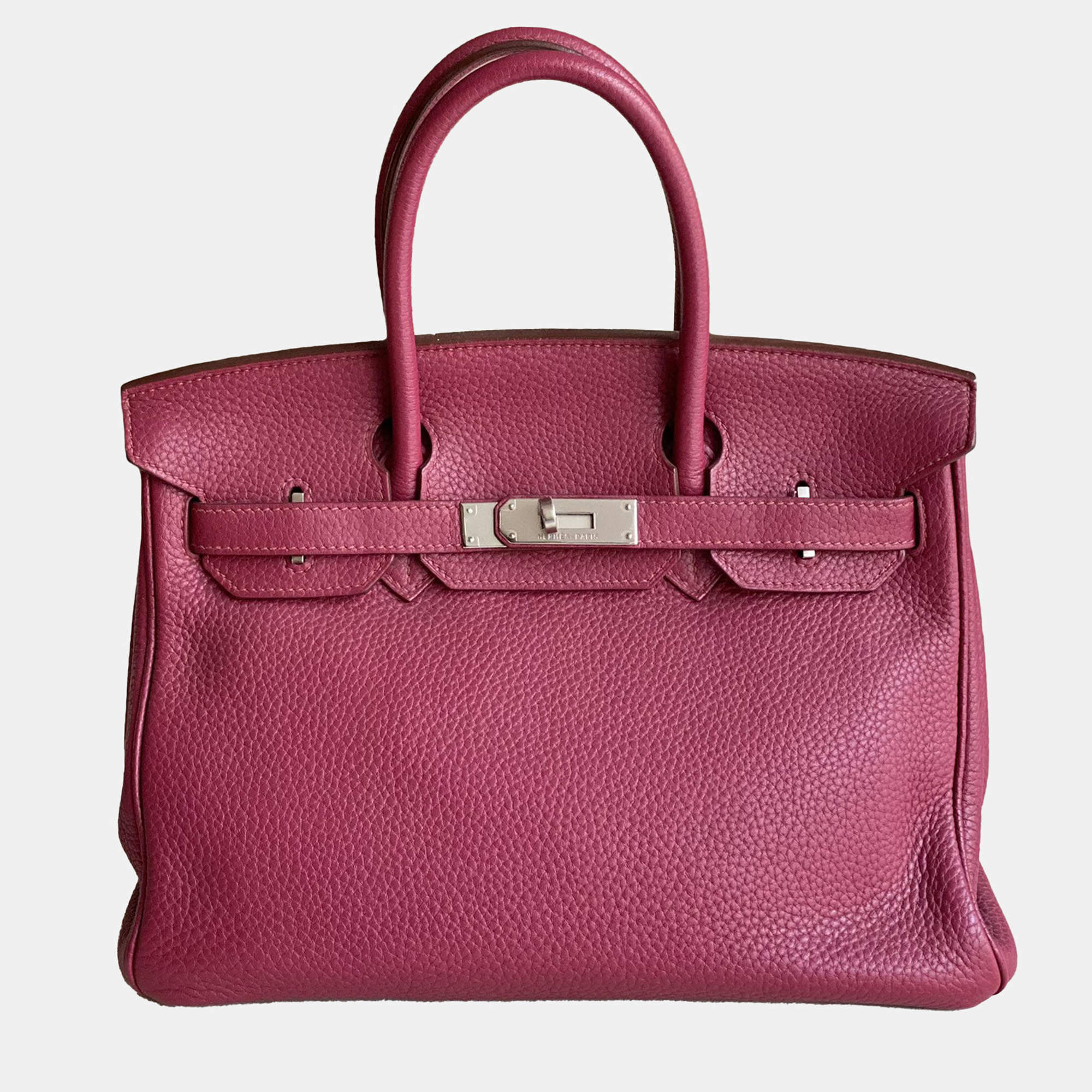 Hermes Togo Leather Birkin 30 Handbag
