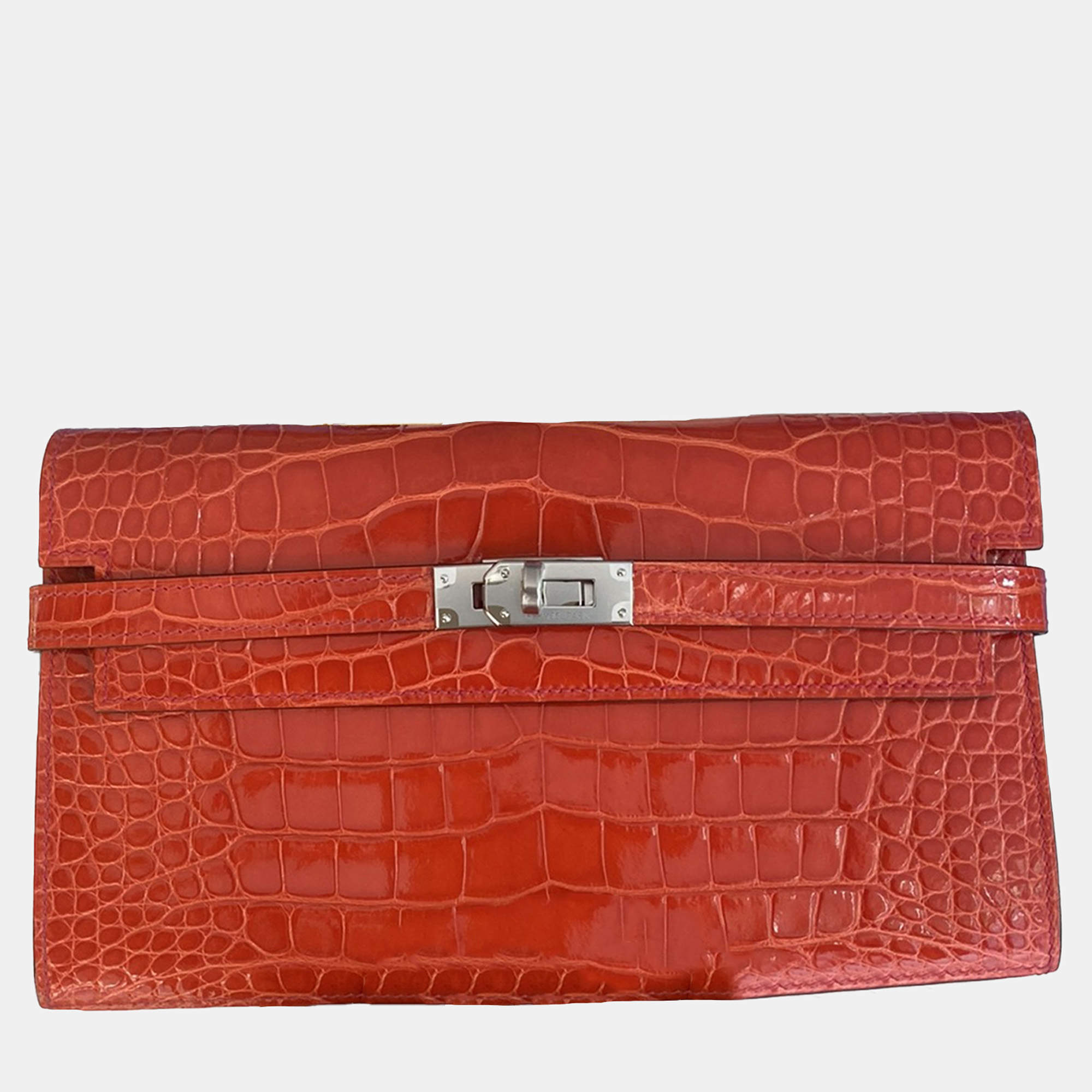 Hermes Alligator Kelly Wallet