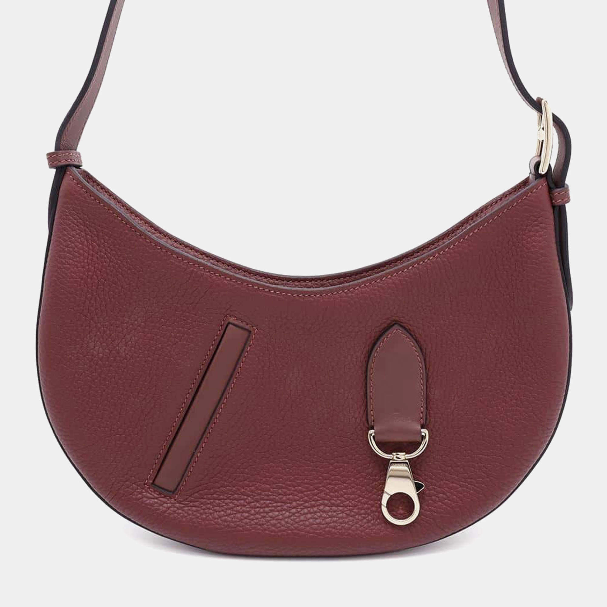 Hermes Petit Arson Rouge H Togo Leather Bag