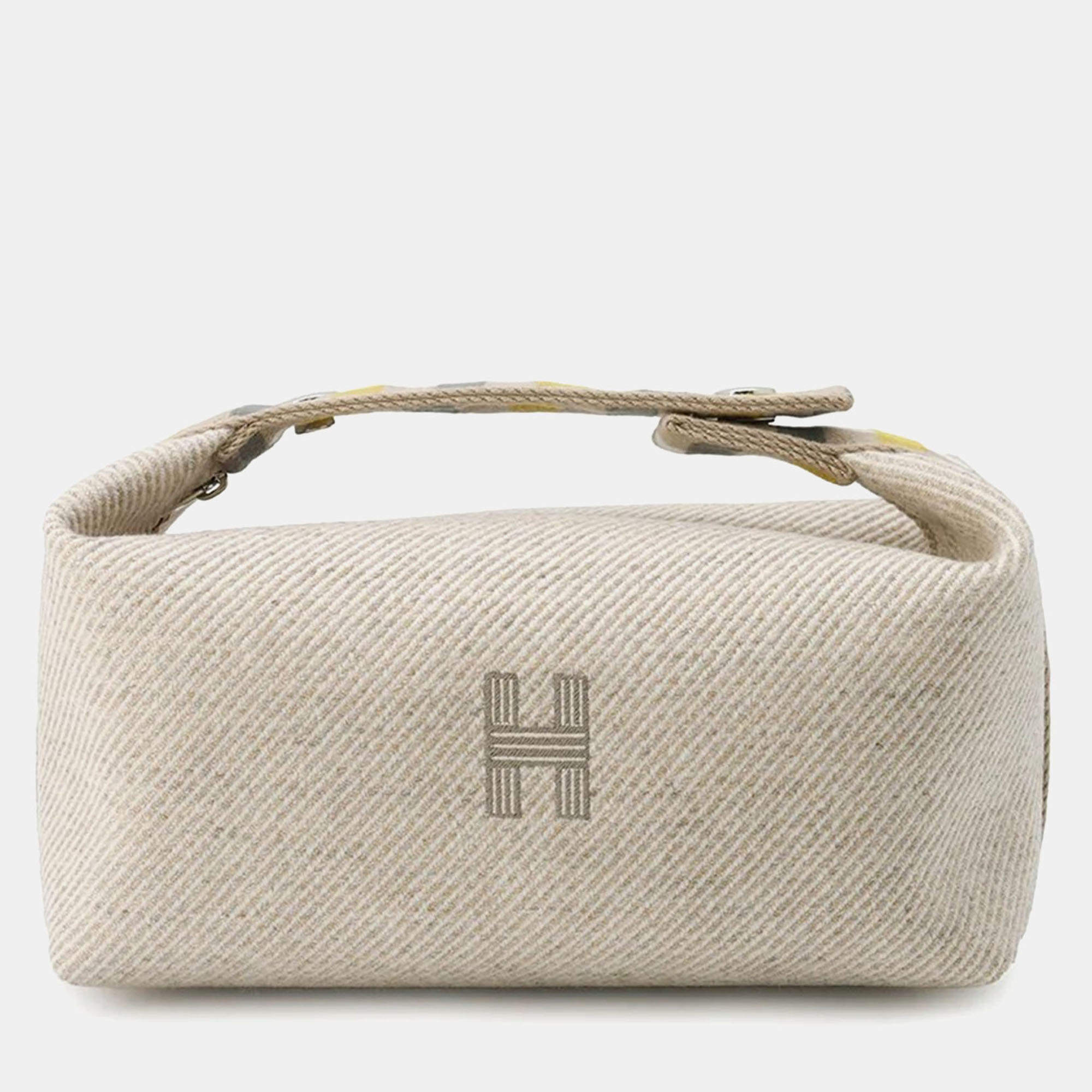 Hermes Sagle Wool PM Bride-a-Brac Pouch Bag