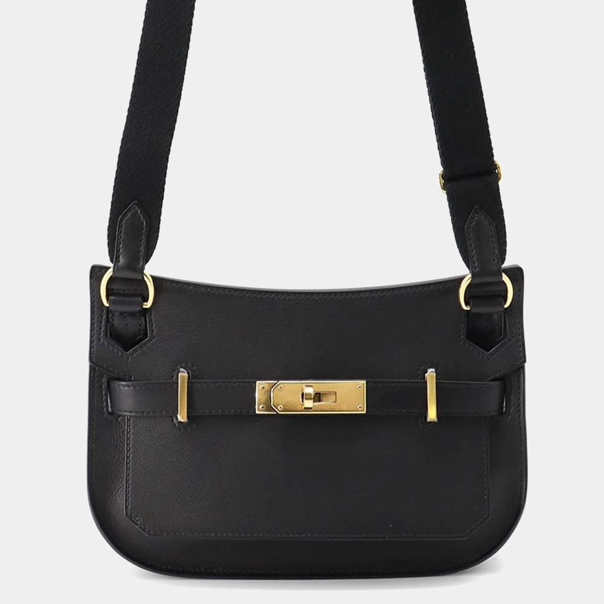Hermes Jypsiere Mini Black Evercolor 