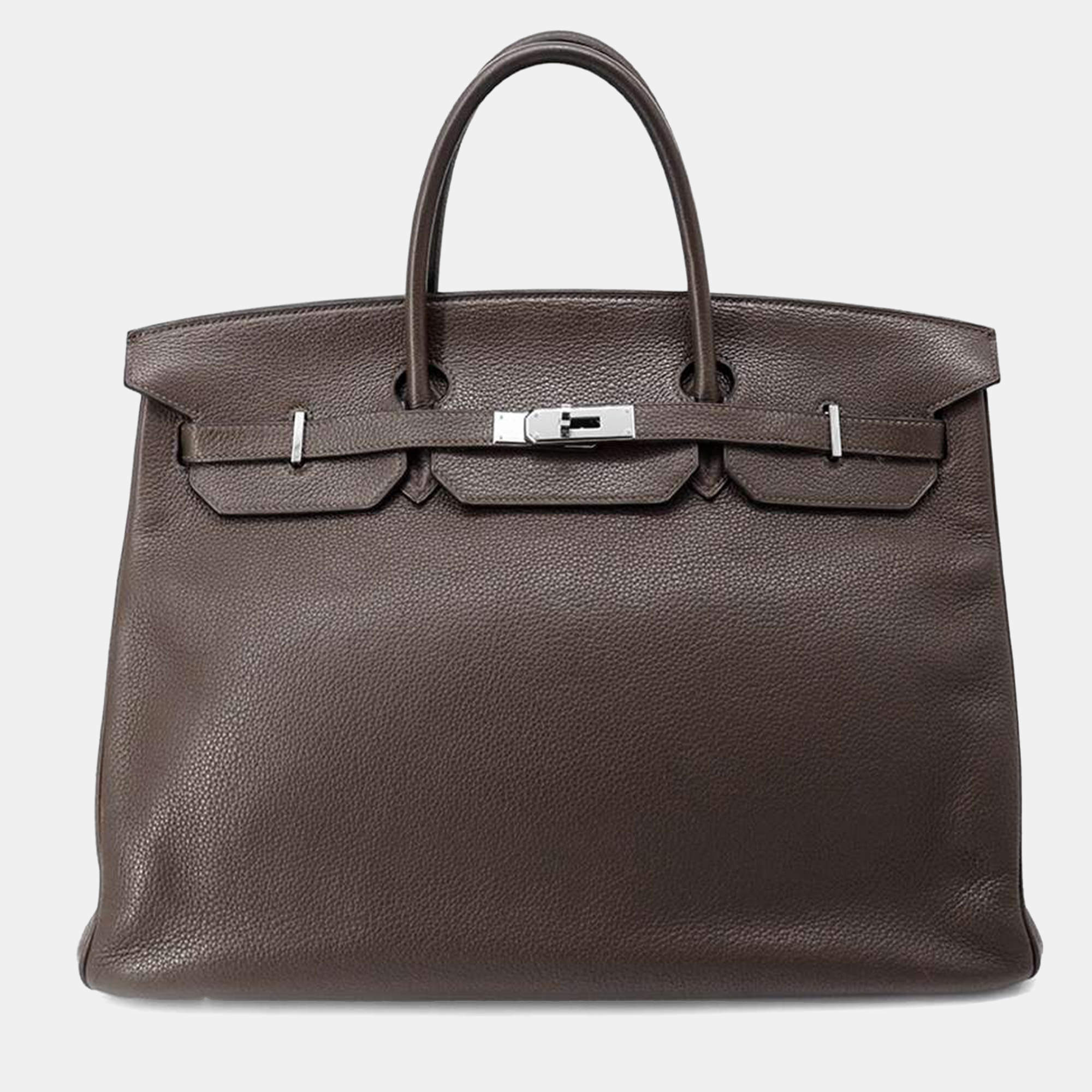 Hermes Birkin 40 Chocolat Togo Leather  
