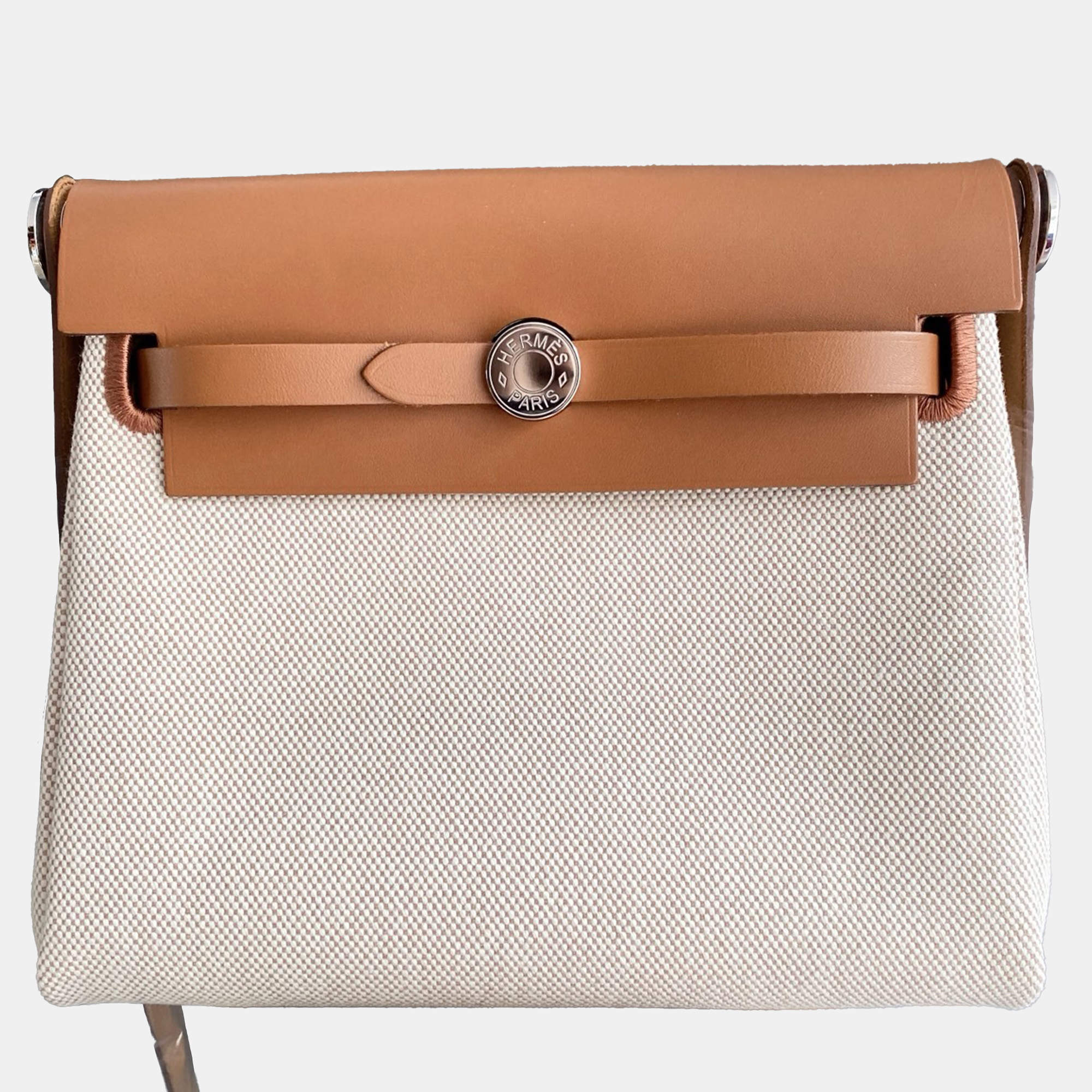 Hermes Herbag Zip Mini Gold Bag