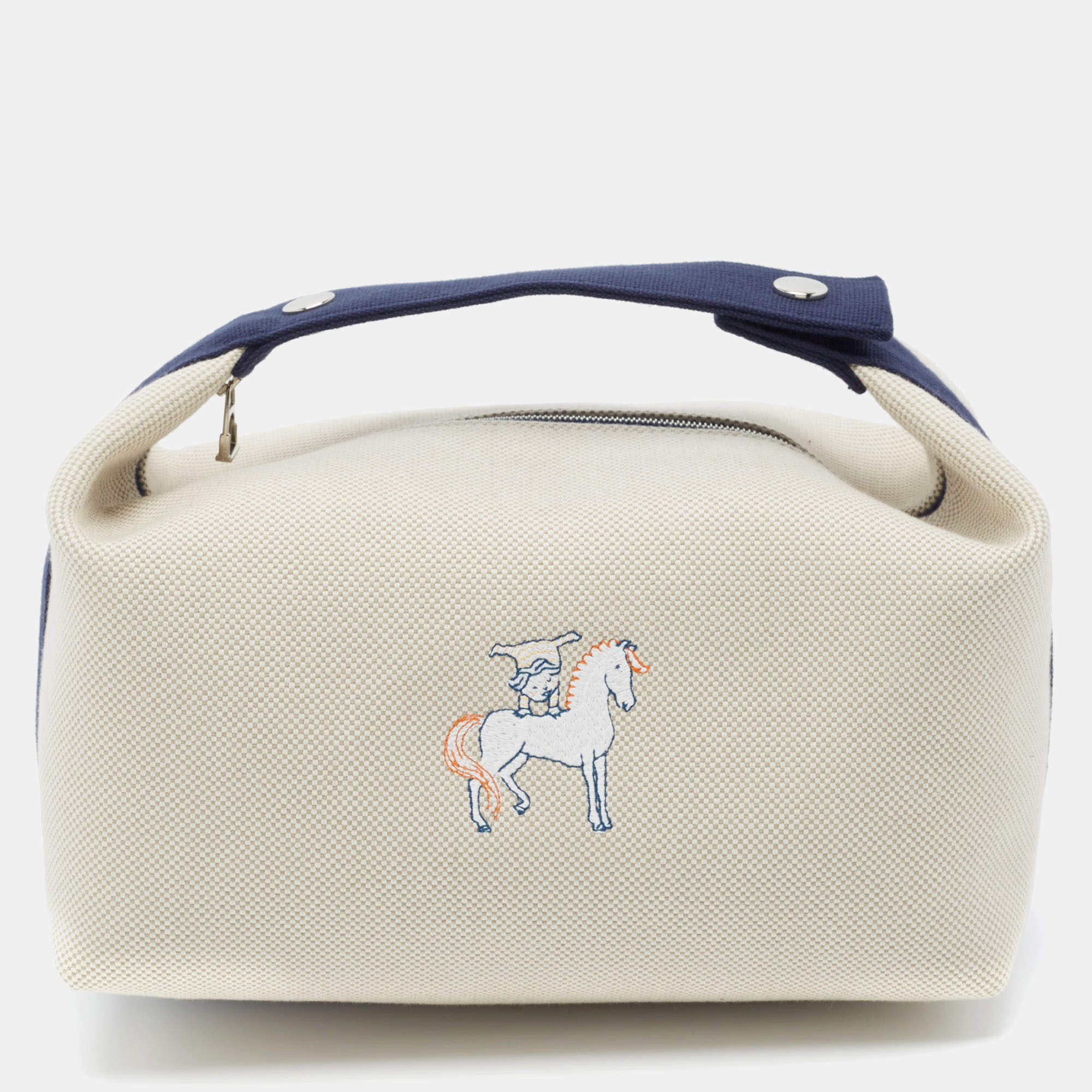 Hermès Vert Foret Canvas Bride-a-Brac Case Hermes | TLC US