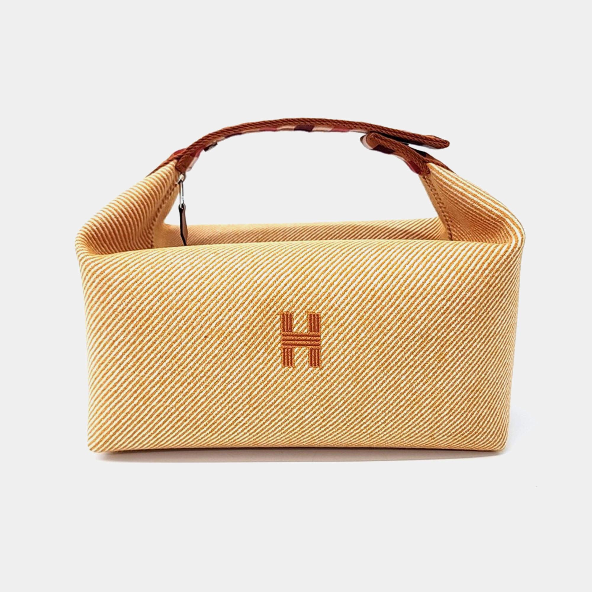 Pre Owned Hermes Multicolor Fabric Breathe-A-Brack Case GM