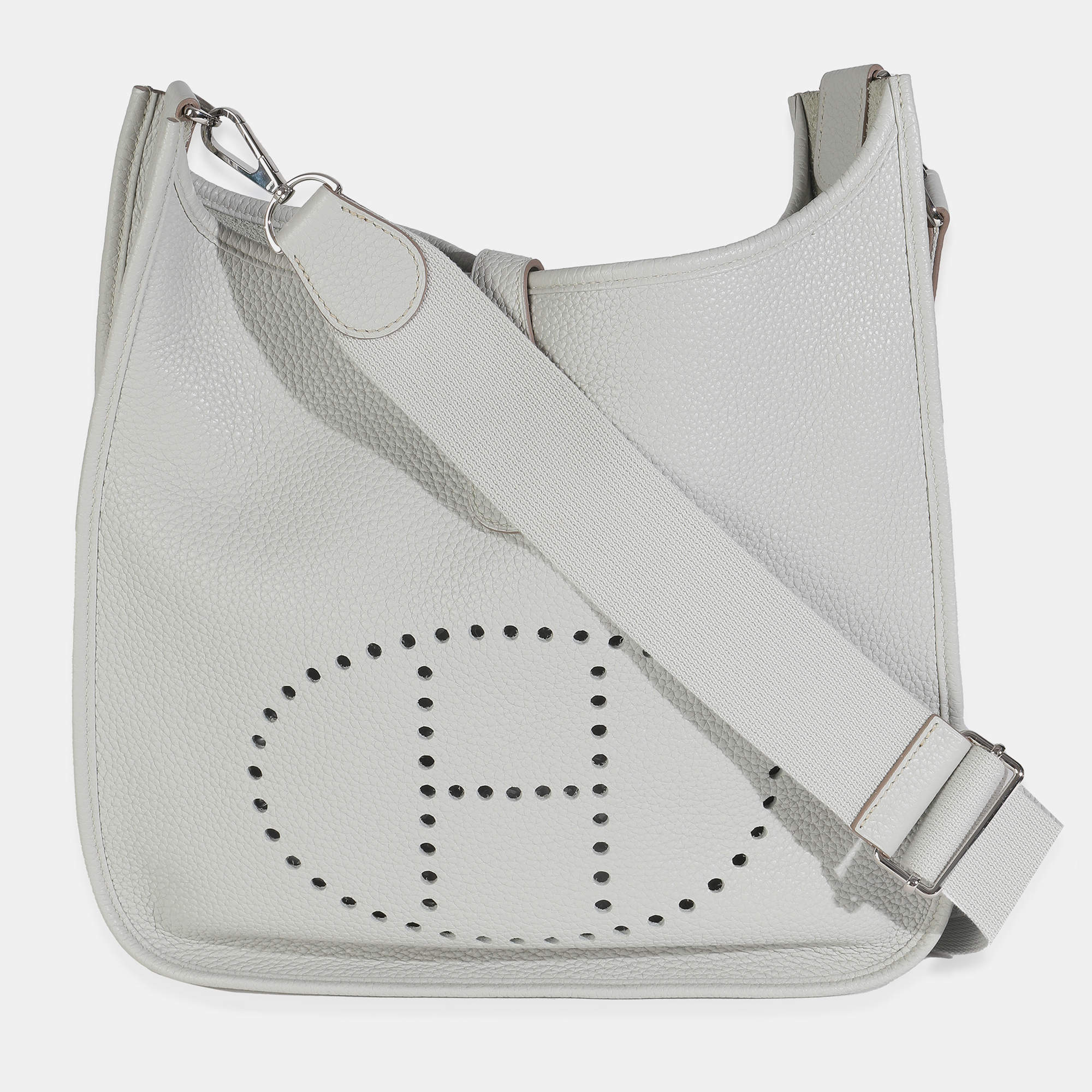 مملوكة مسبقًا Hermes Gris Perle Clemence Evelyne III 29 PHW
