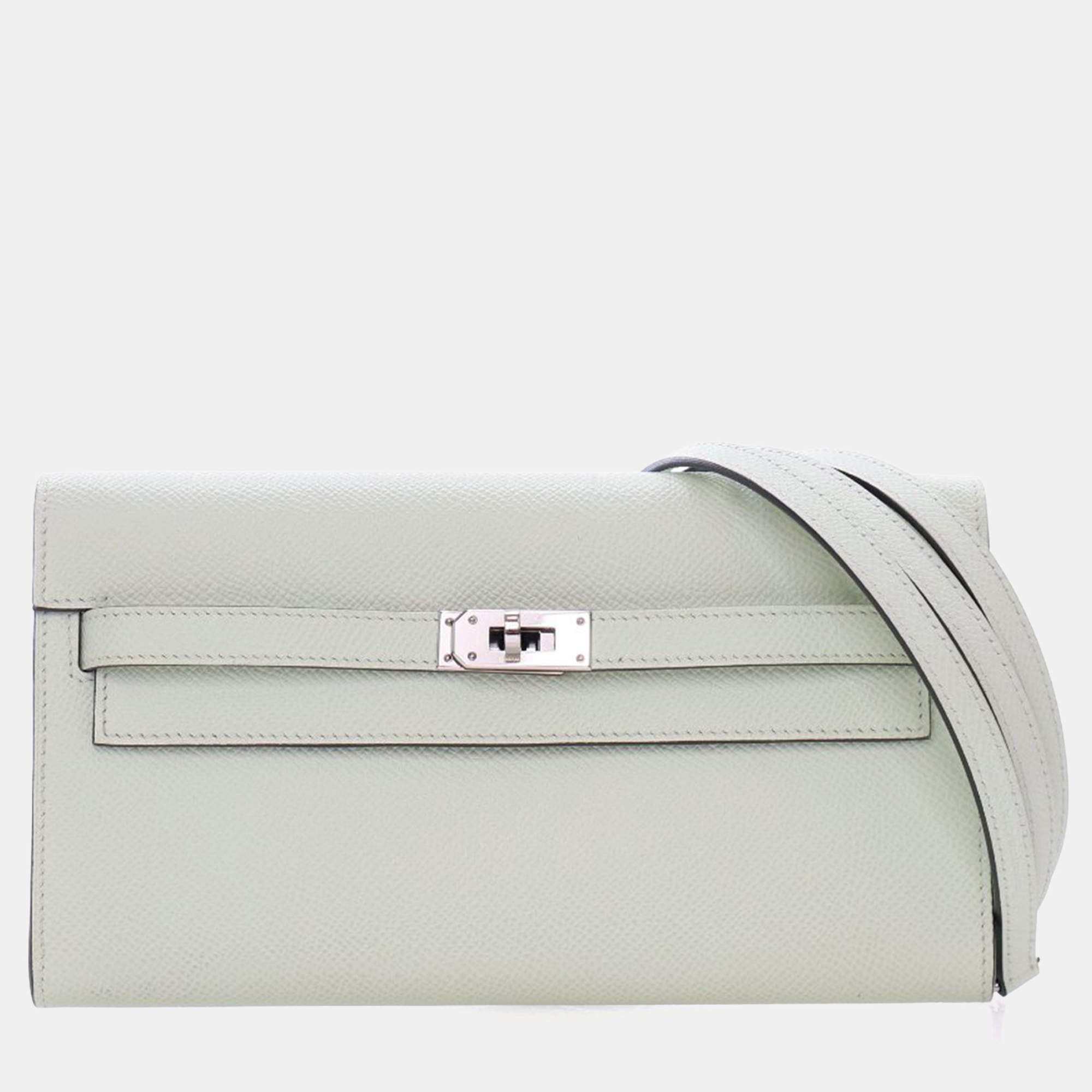 مملوكة مسبقًا محفظة هيرميس كيلي تو جو إبصوم فيرت فيز