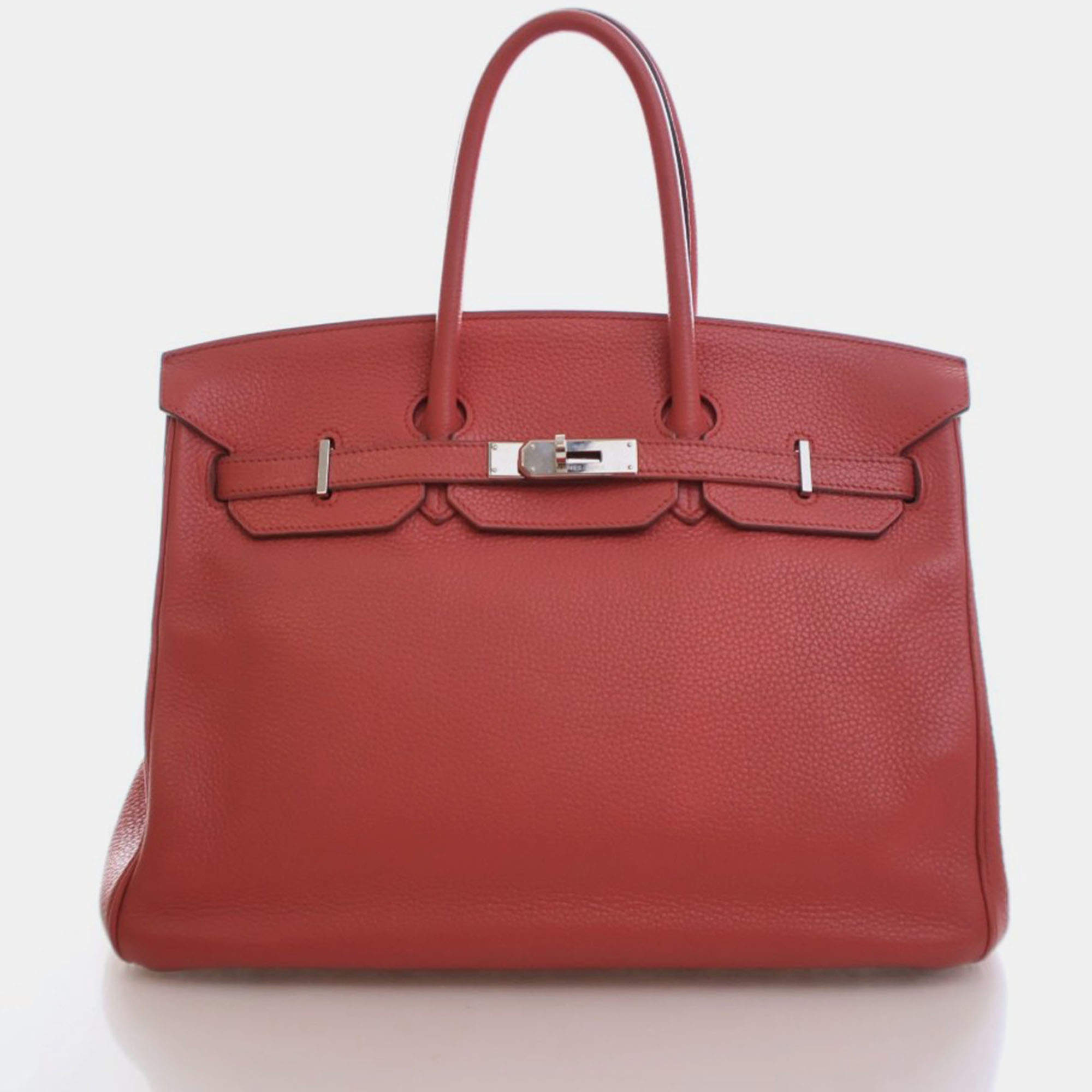 Pre Owned Hermes Bougainvillea Clemence Birkin 35