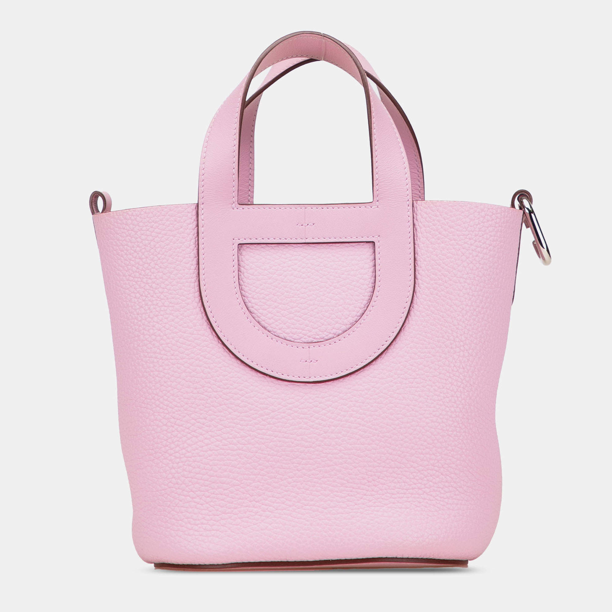Pre Owned Hermes Pink Clemence and Swift In The Loop 18