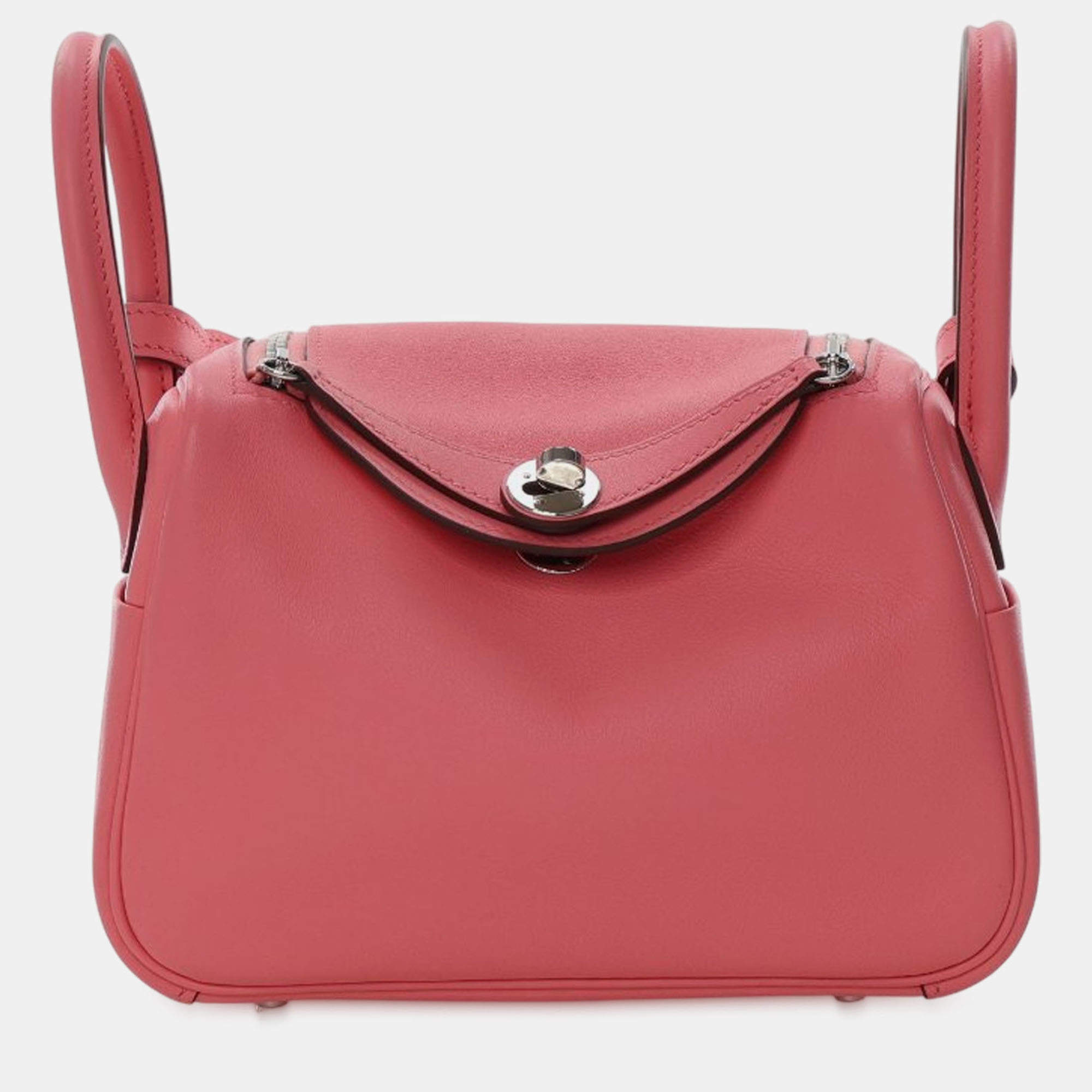 مملوكة مسبقًا Hermes Pink Mini Swift Lindy 20
