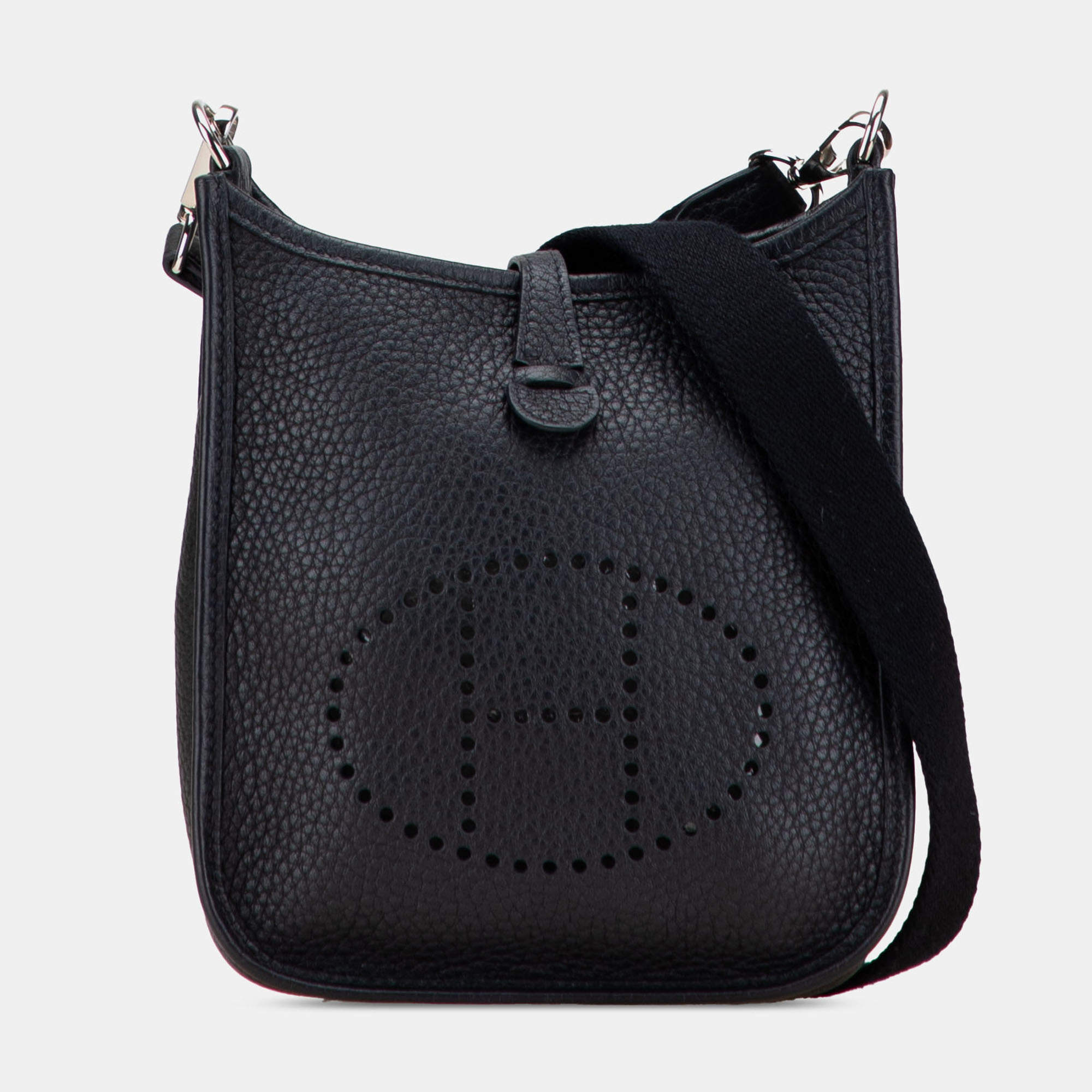 مملوكة مسبقًا Hermes Black Clemence Evelyne TPM