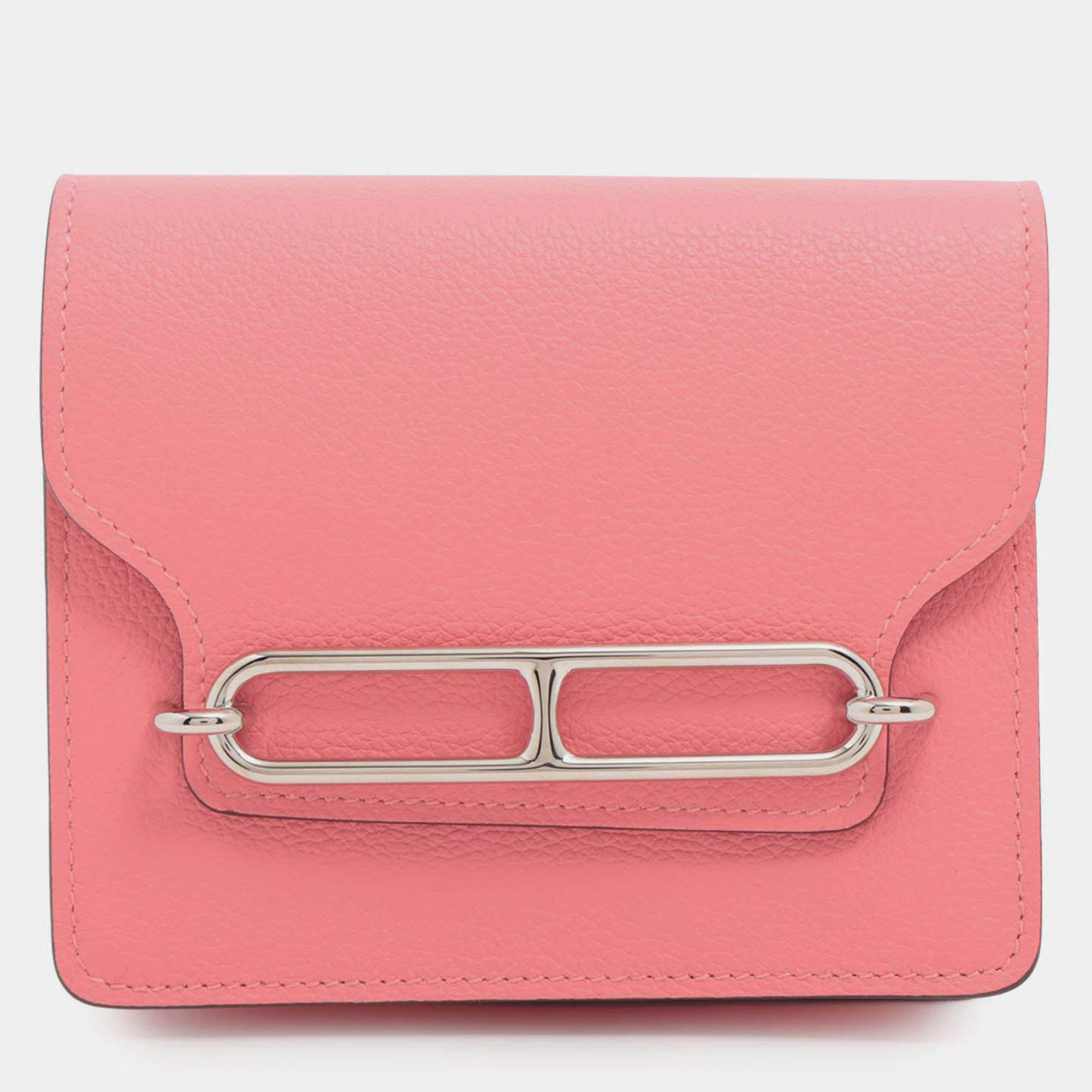 مملوكة مسبقًا هيرمس محفظة روليس سليم إيفركلور وردية