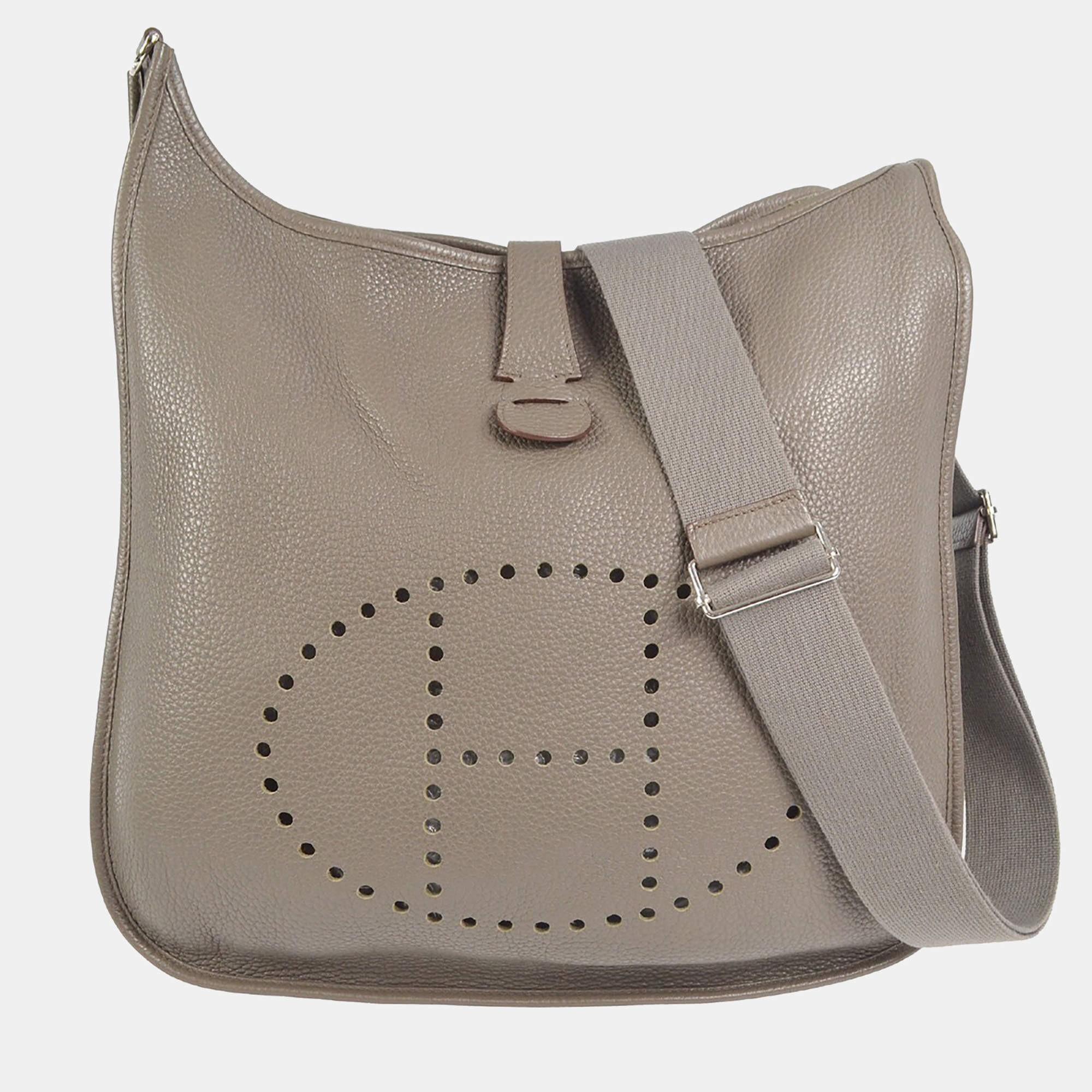 مملوكة مسبقًا حقيبة هيرمس إتاين توريلون كليمنس إيفلين 3 كبير جداً كتف