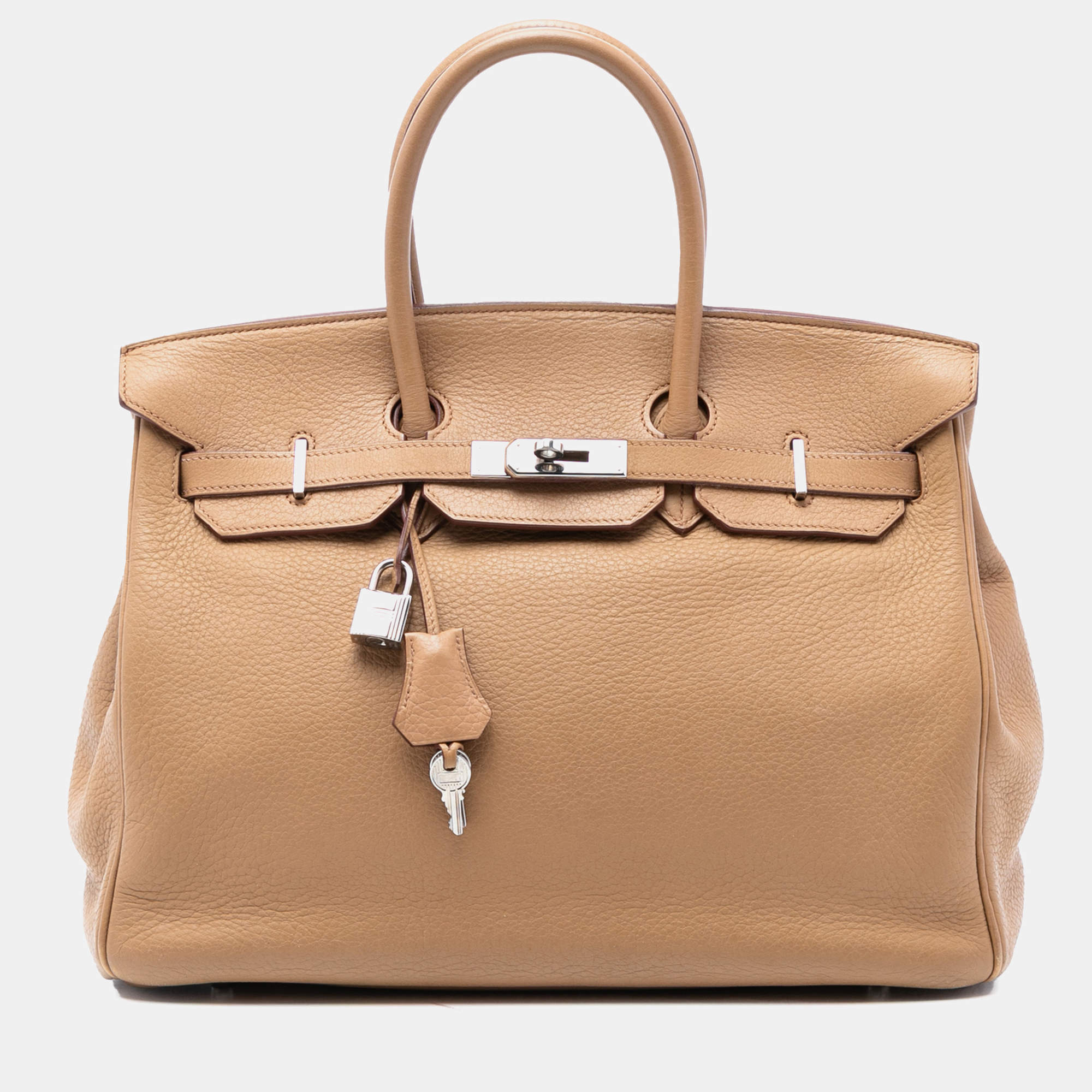 Pre Owned Hermes Chai Togo Birkin Retourne 35