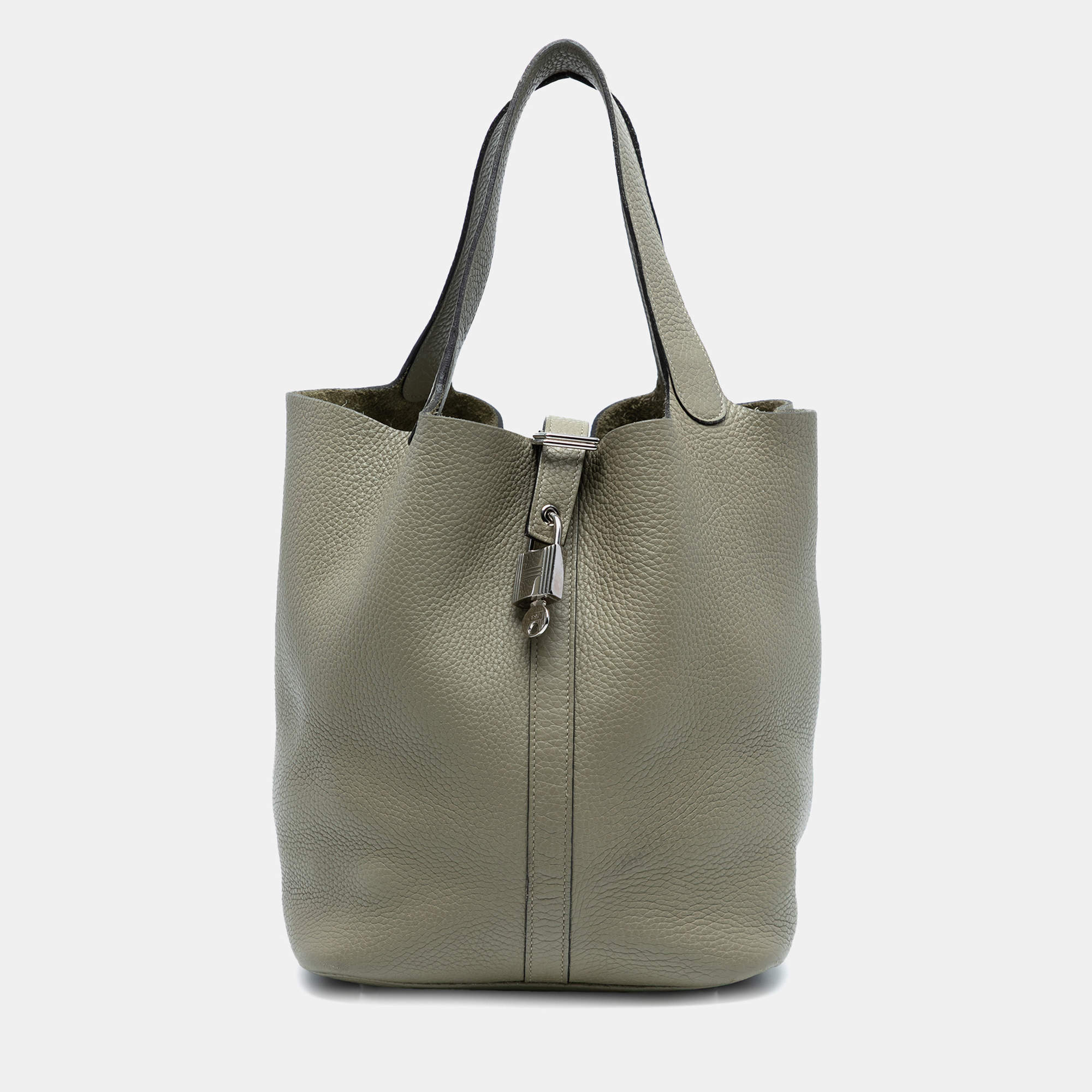 Pre Owned Hermes Sauge Clemence Picotin Lock 22