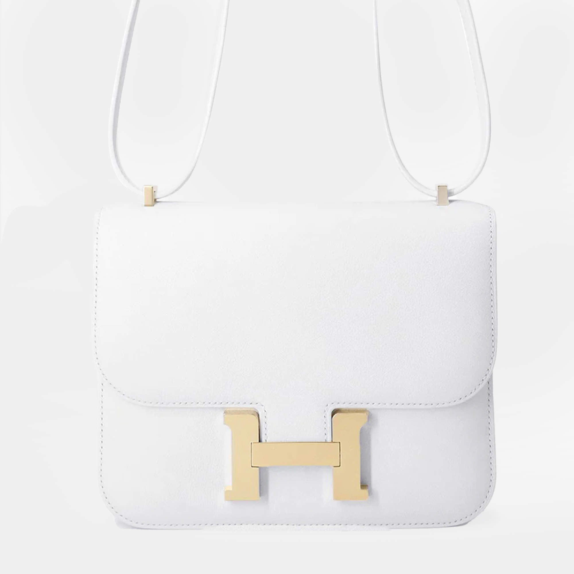 مملوكة مسبقًا Hermes Constance 3 Miroir New White Evercolor Size Mini