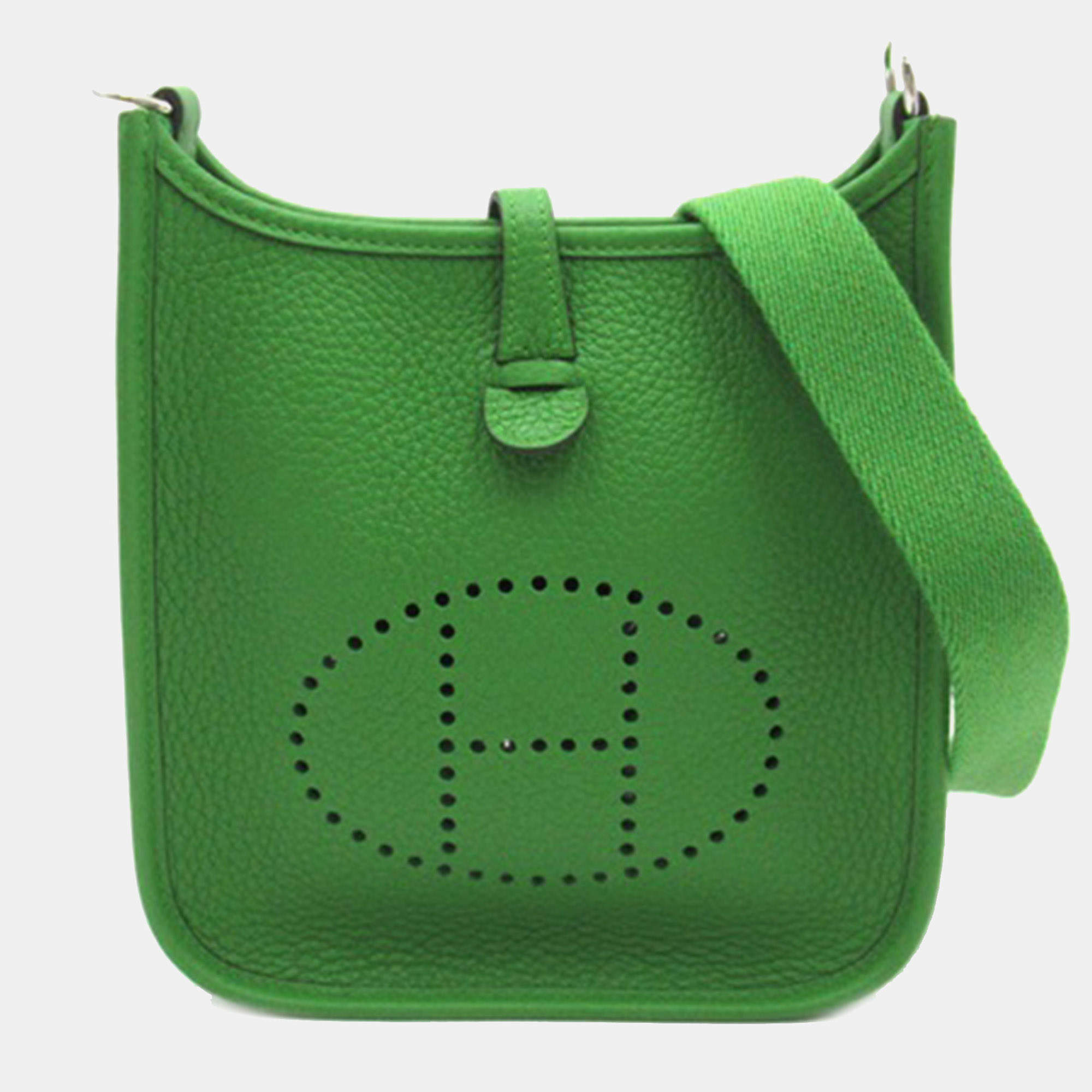 مملوكة مسبقًا Hermes Green Clemence Evelyne TPM