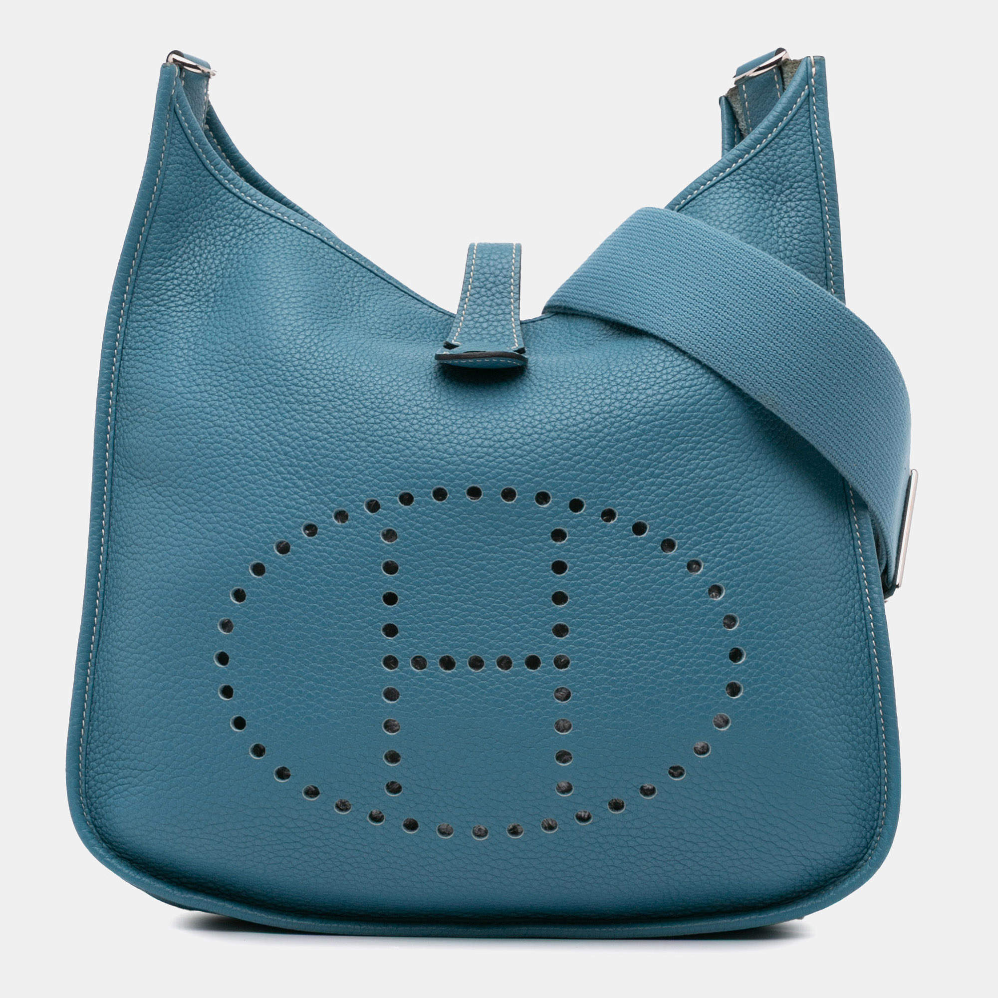 مملوكة مسبقًا Hermes Blue Clemence Evelyne III 29