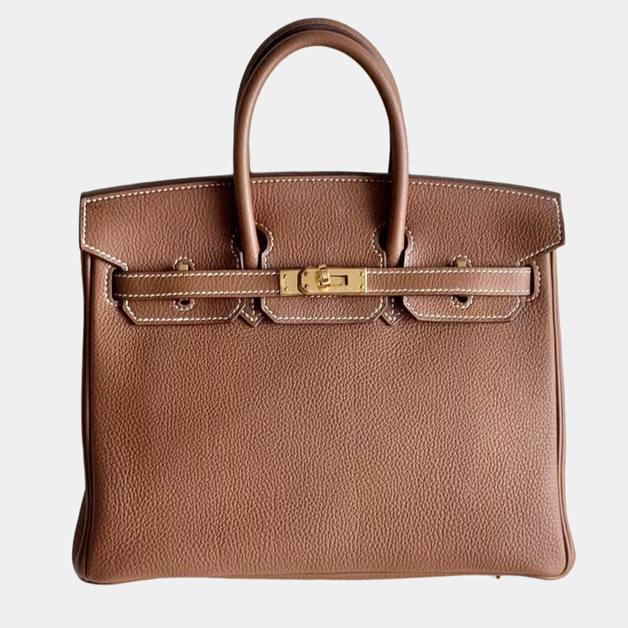 مملوكة مسبقًا Hermes Birkin 25 Gold Togo with Gold Hardware