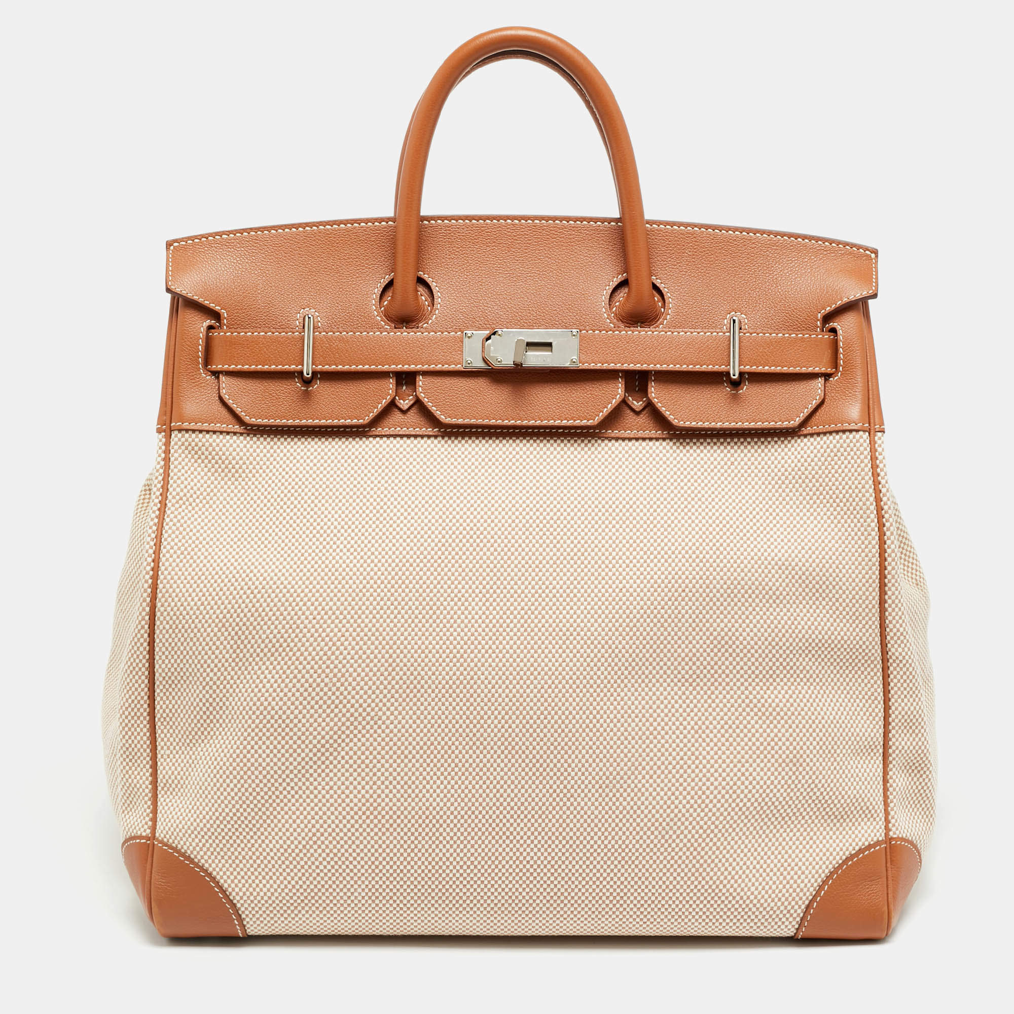 Pre Owned حقيبة هيرمس HAC  بيركين 40 جلد توغو نوار إكسسوار مطلي بلاديوم