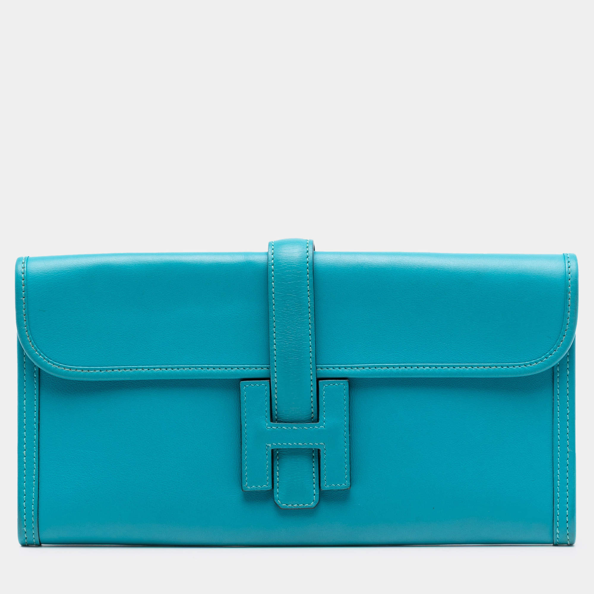 Pre Owned Hermes Blue Swift Jige Elan 29