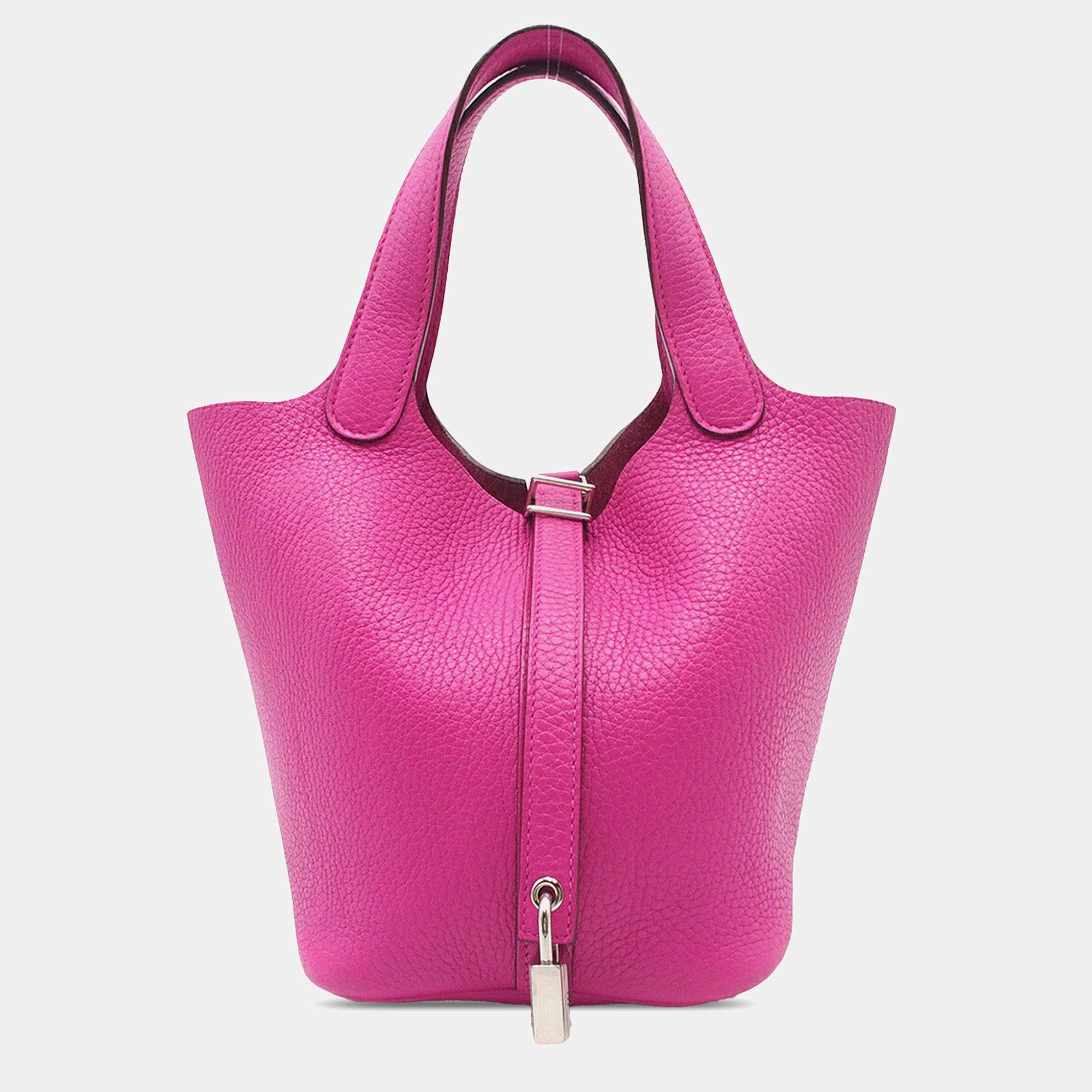 Pre Owned حقيبة هيرمس بيكوتين لوك 18 كلمنس وردي