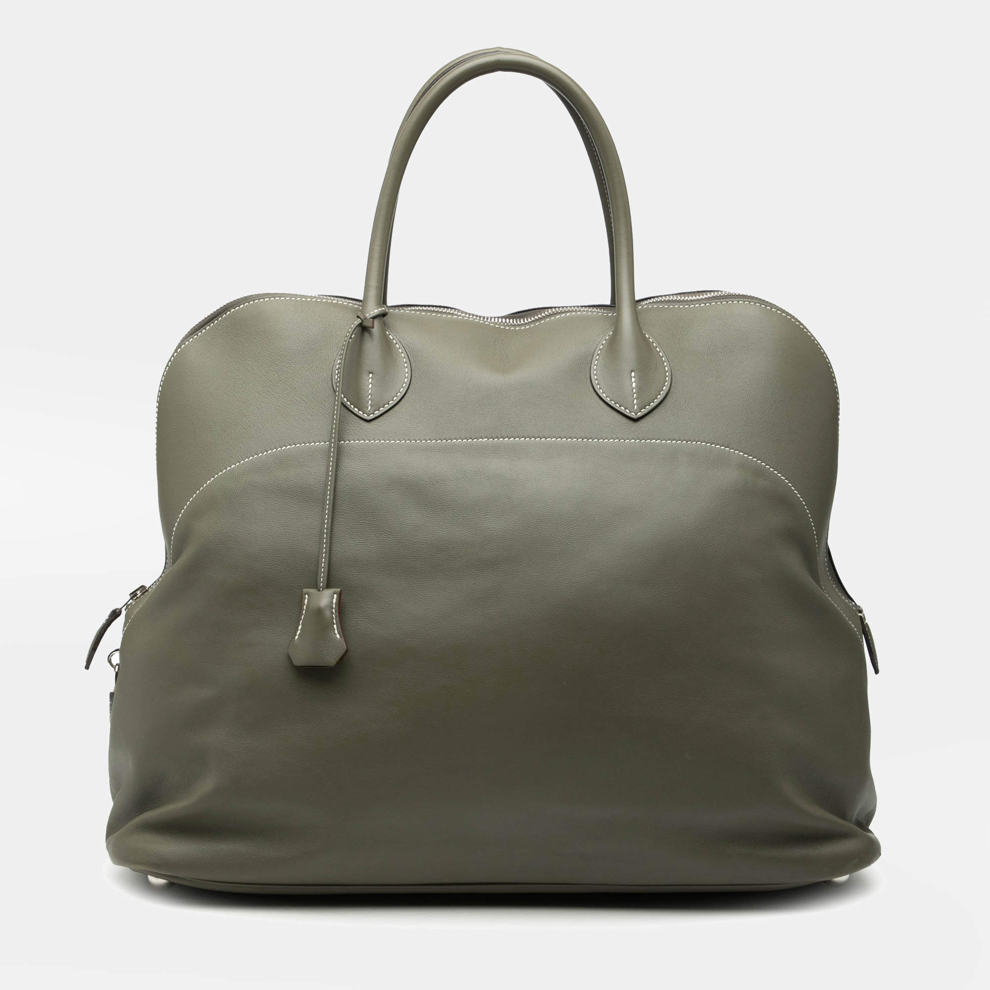 Pre Owned Hermes Green Sikkim Bolide Relax 45