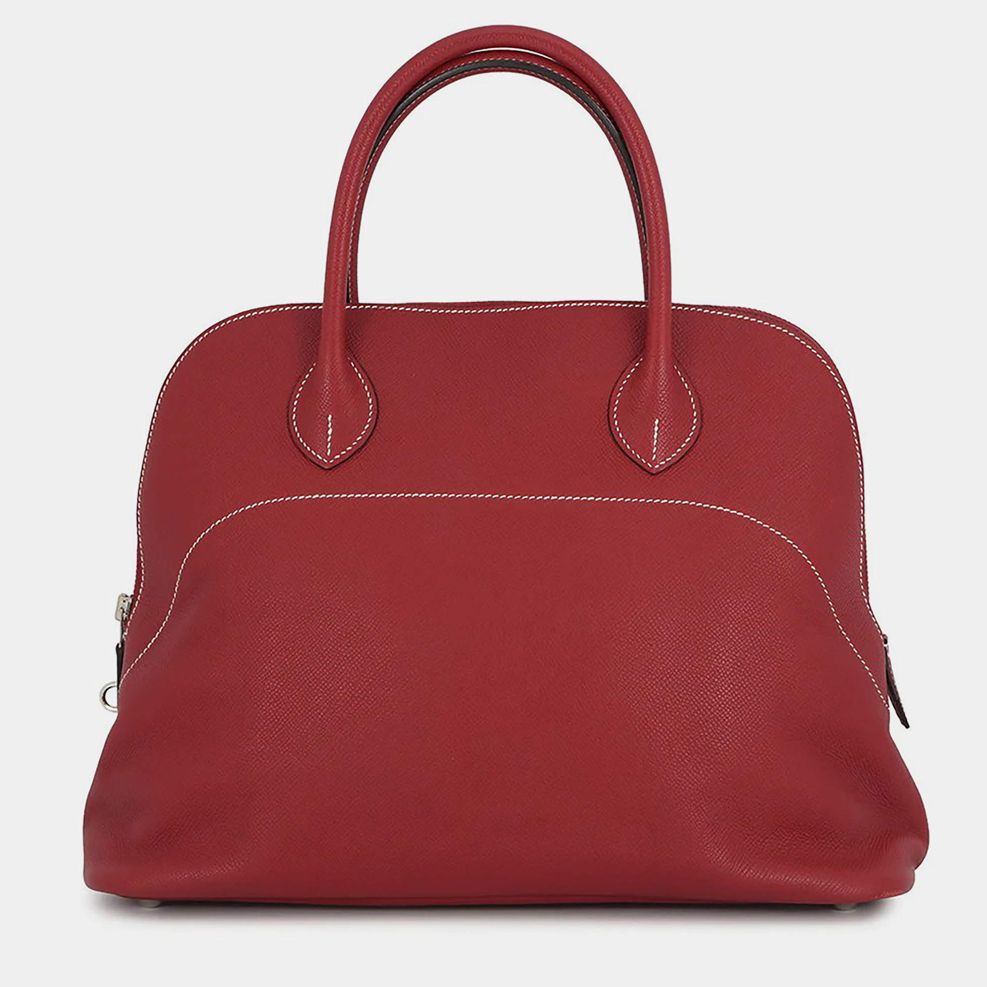 Pre Owned Hermes Bolide Relax Rouge H Epsom Size 35