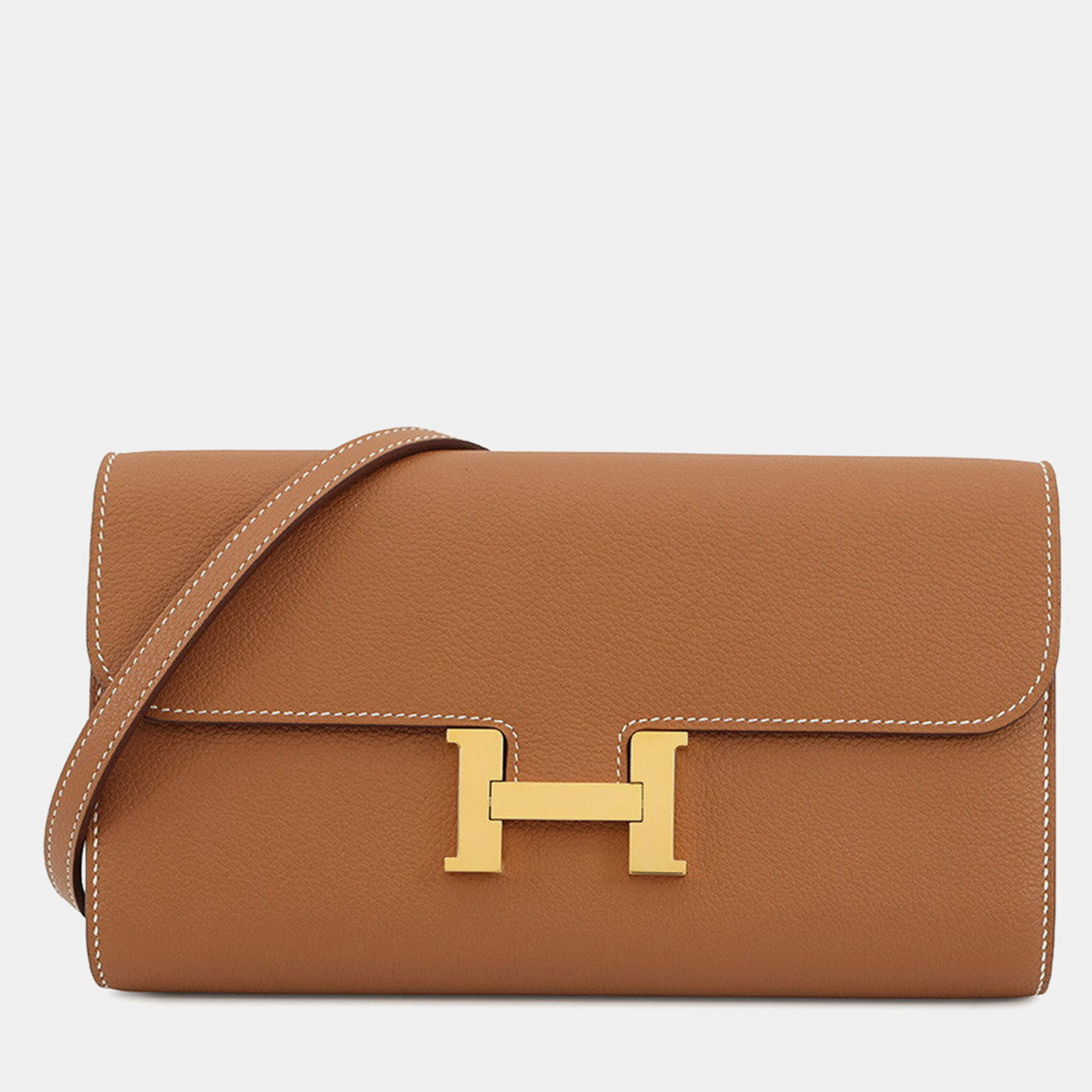 مملوكة مسبقًا Hermes Constance To Go Gold Evercolor