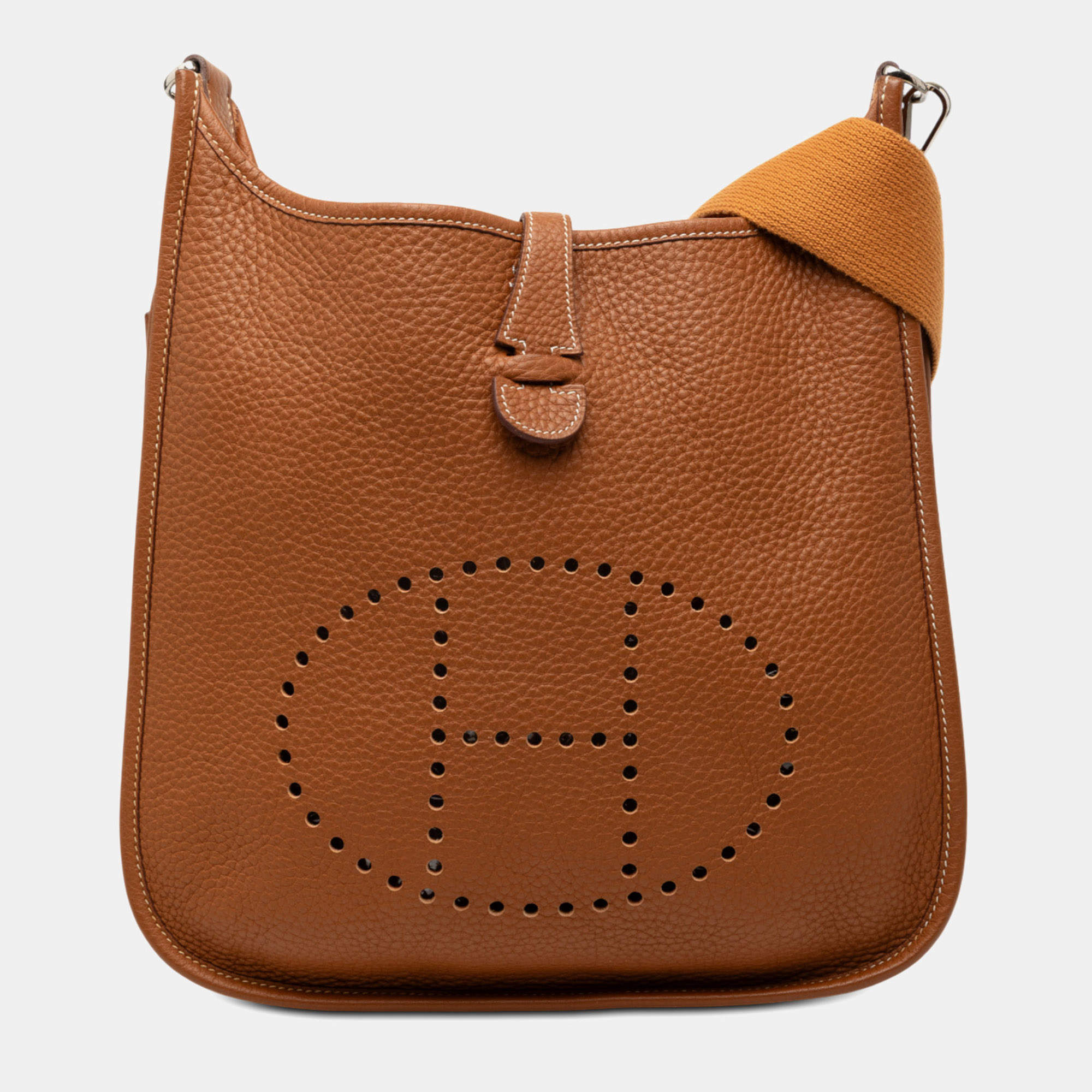 مملوكة مسبقًا Hermes Brown Clemence Evelyne II 29