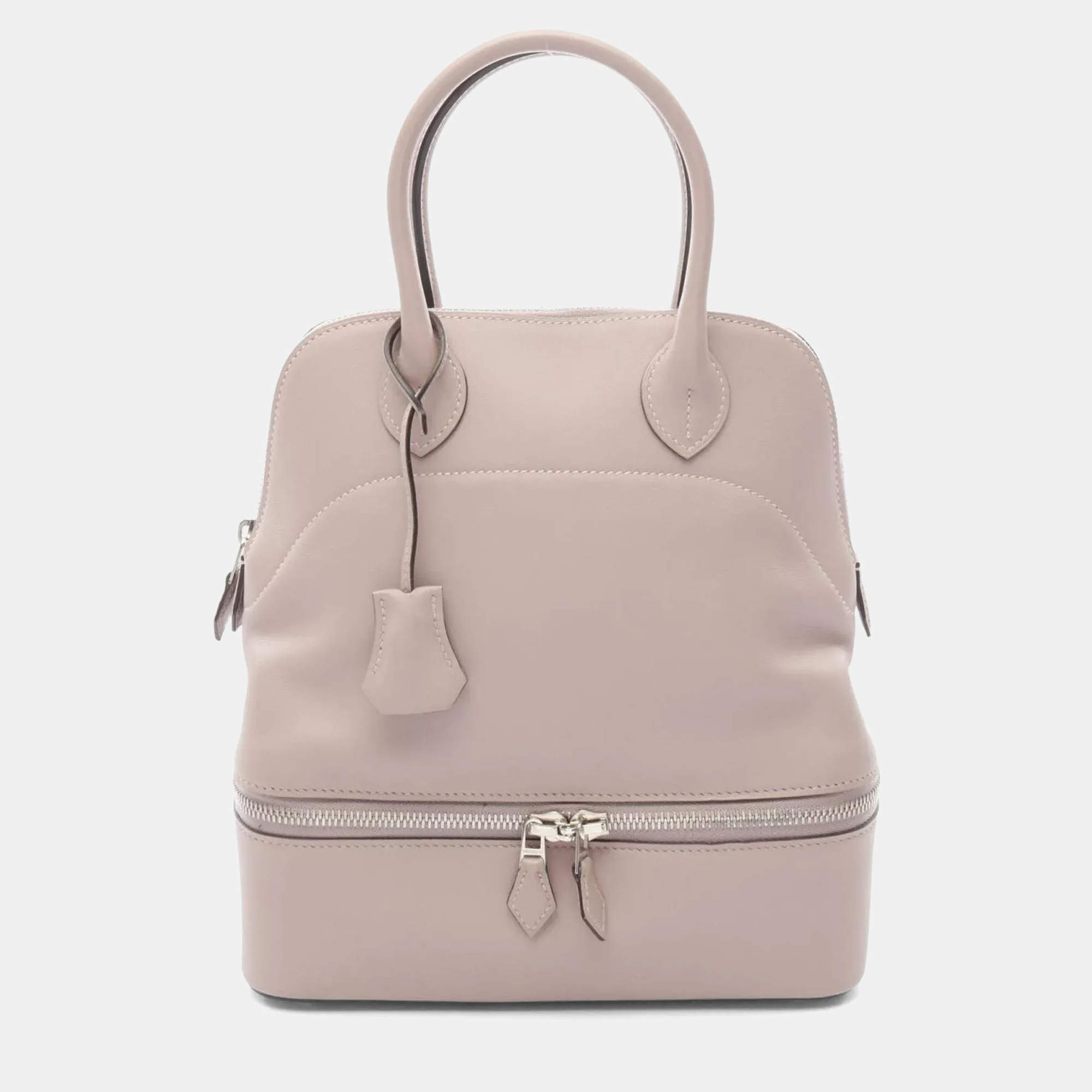 مملوكة مسبقًا Hermes Bolide Secret Handbag Leather Swift Pink