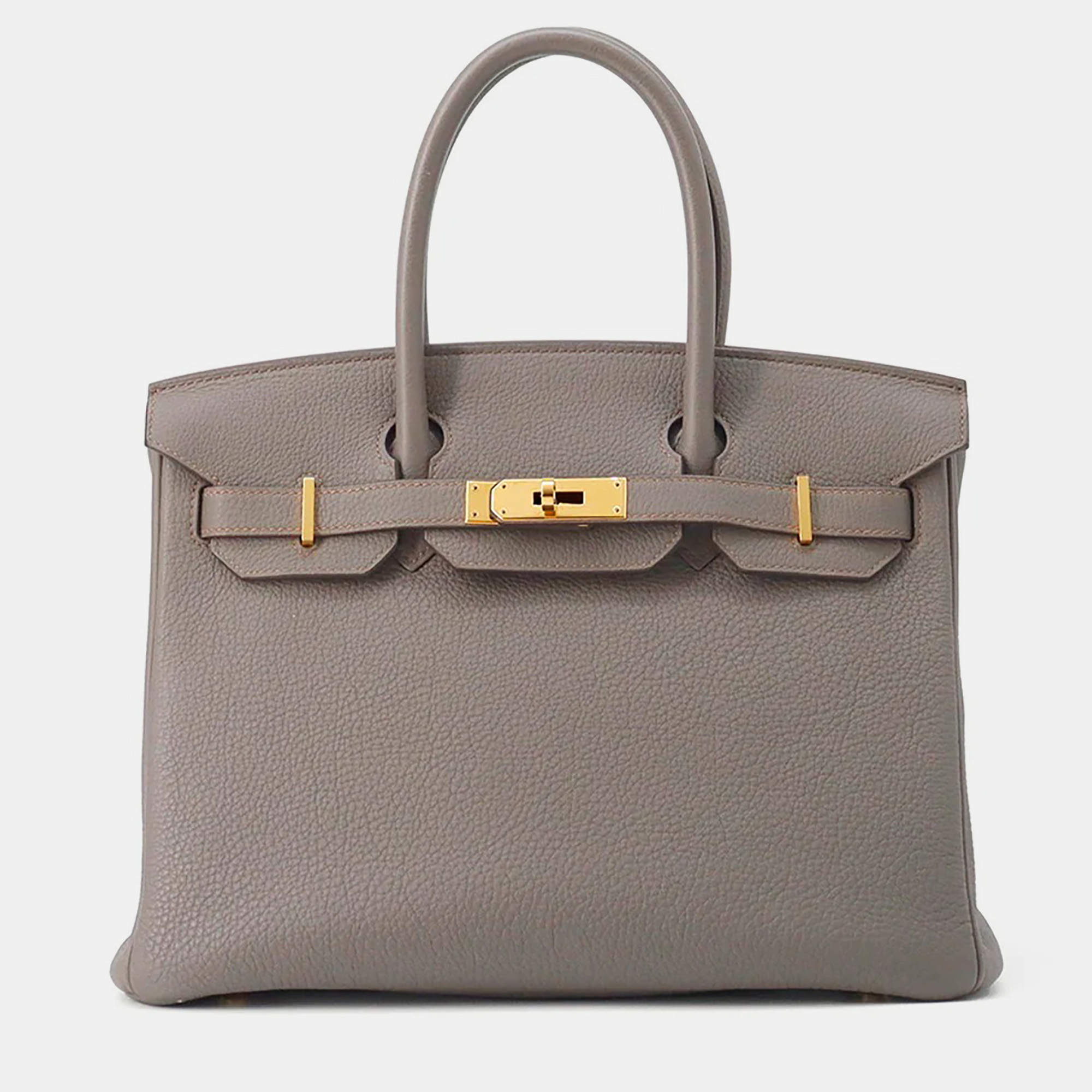 مملوكة مسبقًا حقيبة هيرمس بيركين 30 جلد توغو إيتان 