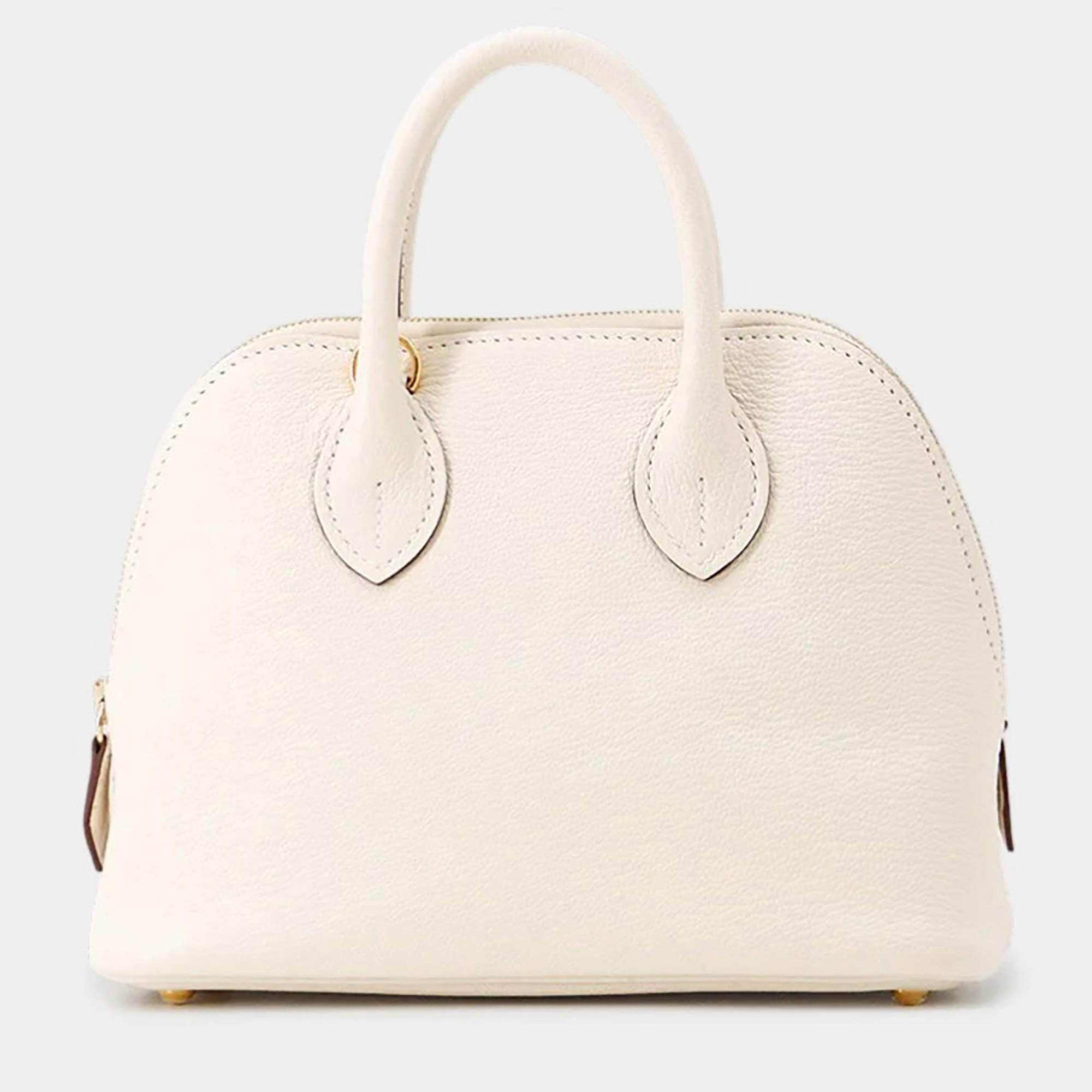 Pre Owned حقيبة هيرمس بوليد 1923 شيفر مايزار جلود ماعز حجم صغير ناتا