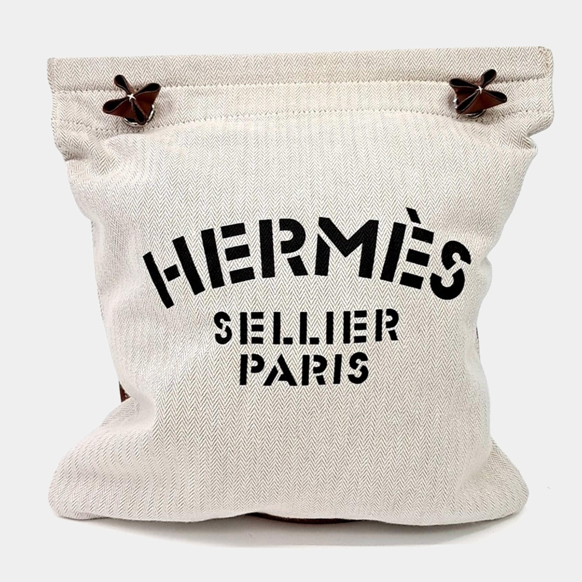 Pre Owned Hermes Multicolor Fabric Alien Bag (D)