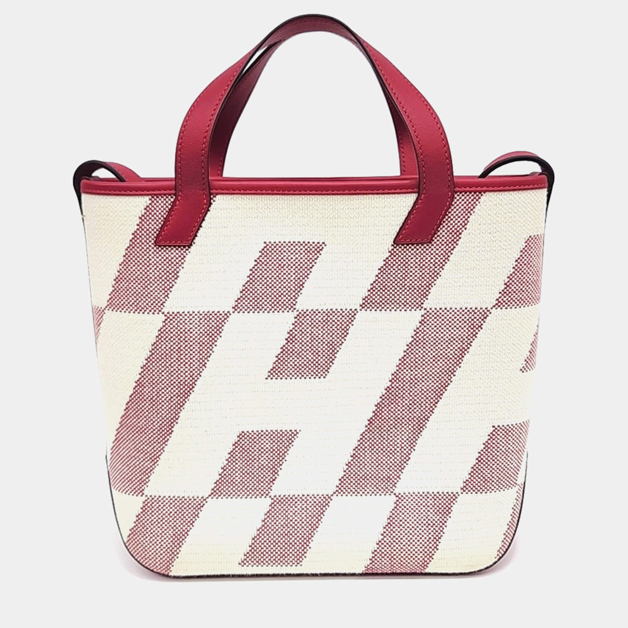Pre Owned Hermes Multicolor Fabric H Vie Cabas Bag 27 (Z)